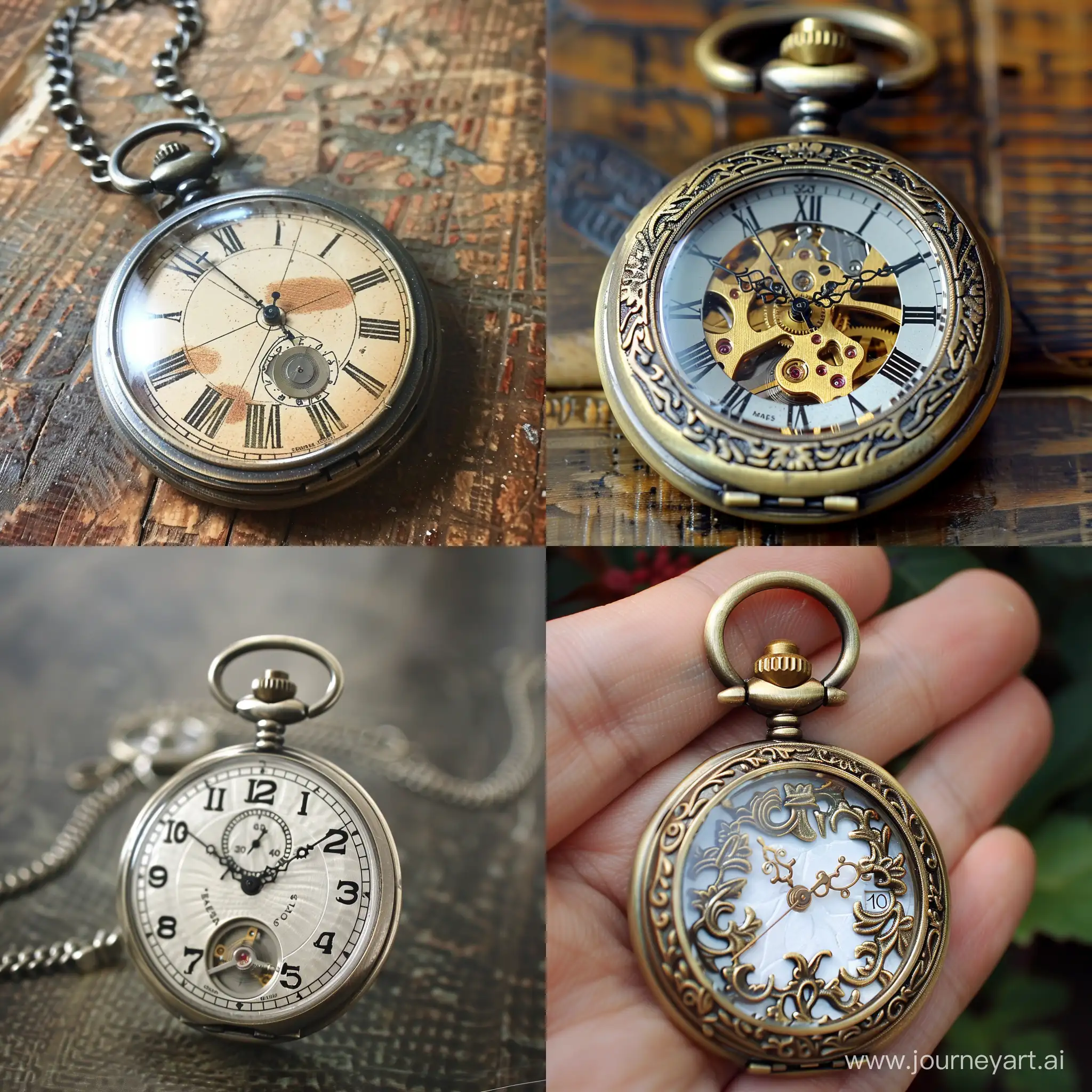 Vintage-Style-Homemade-Pocket-Watches-Collection