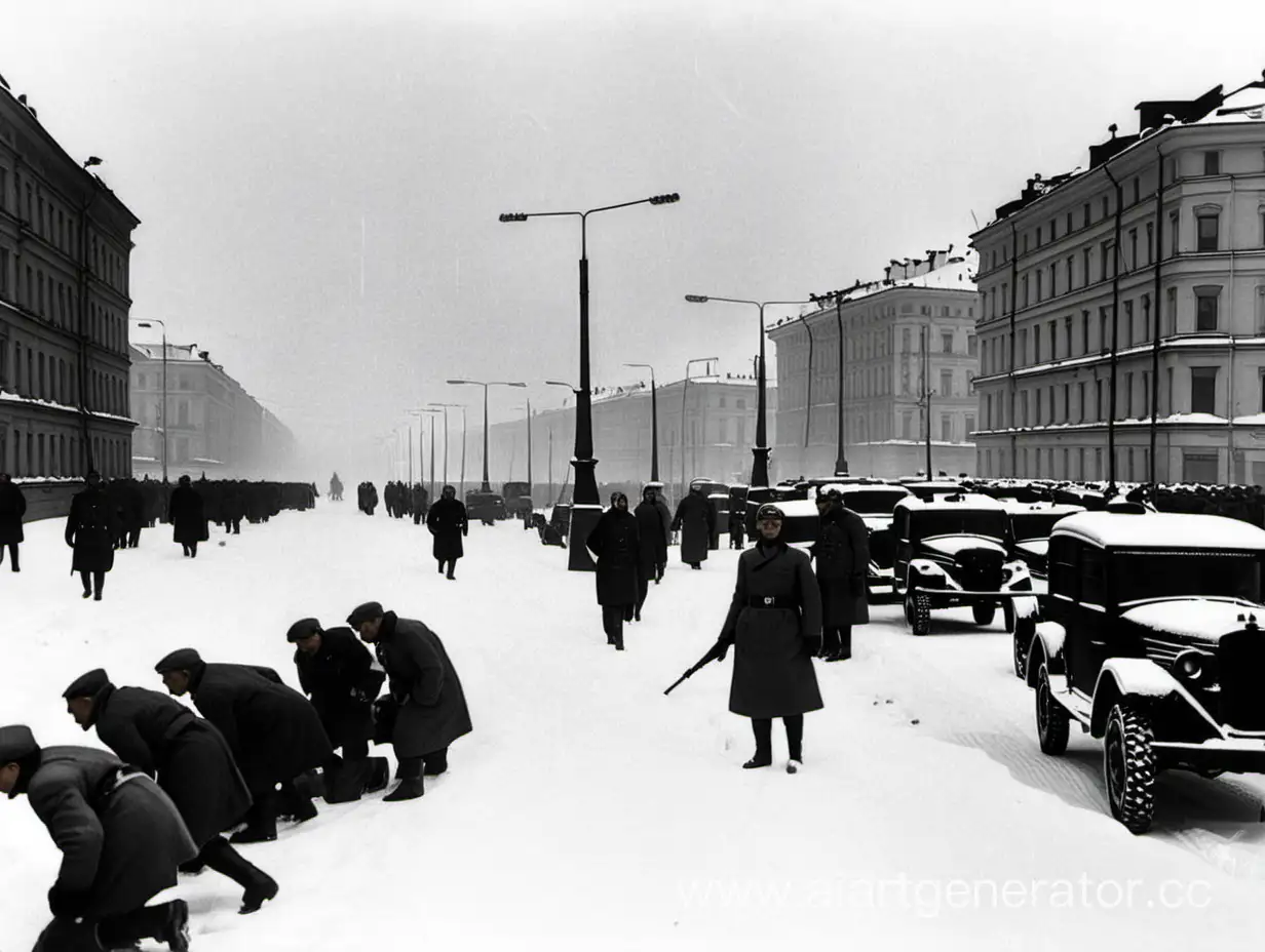Оборонная блокада Ленинграда