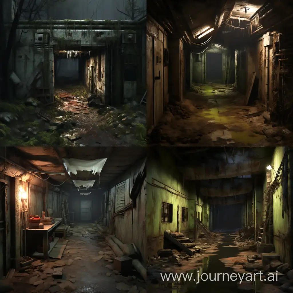 Eerie-Abandoned-Bunker-Stalker-Art