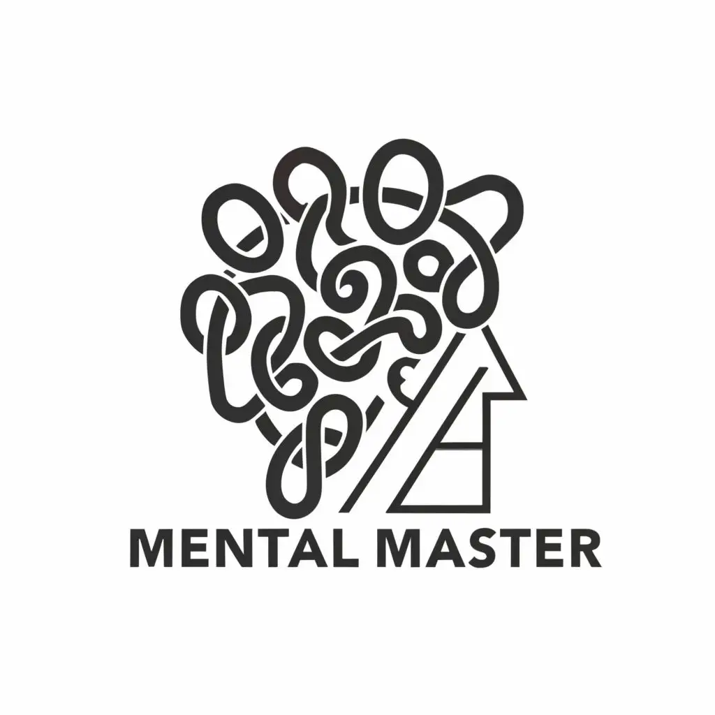 logo, Mental Master, with the text "Mental Master", typography