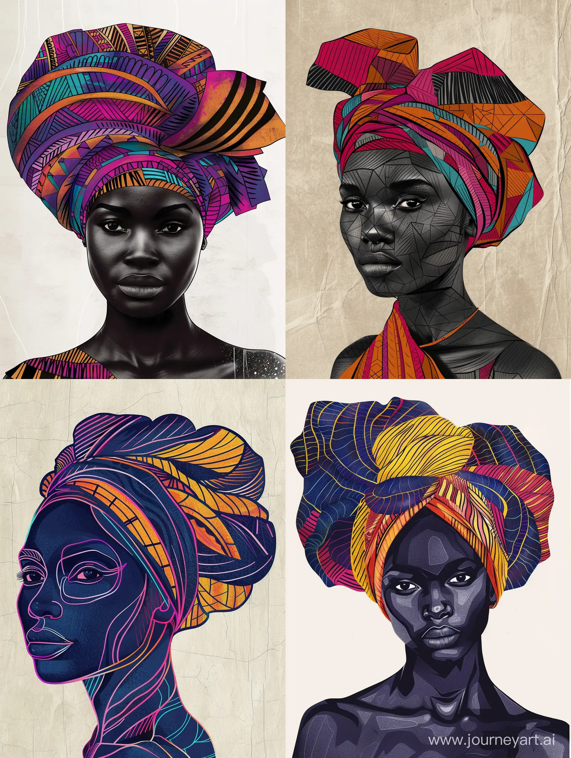 Vibrant-Turbans-Celebrating-African-Culture-and-Identity-in-Digital-Art