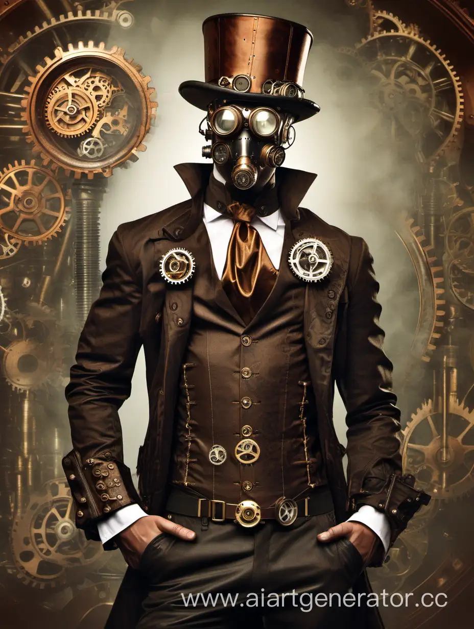 Steampunk-Masculine-Figure-in-Enigmatic-Disguise