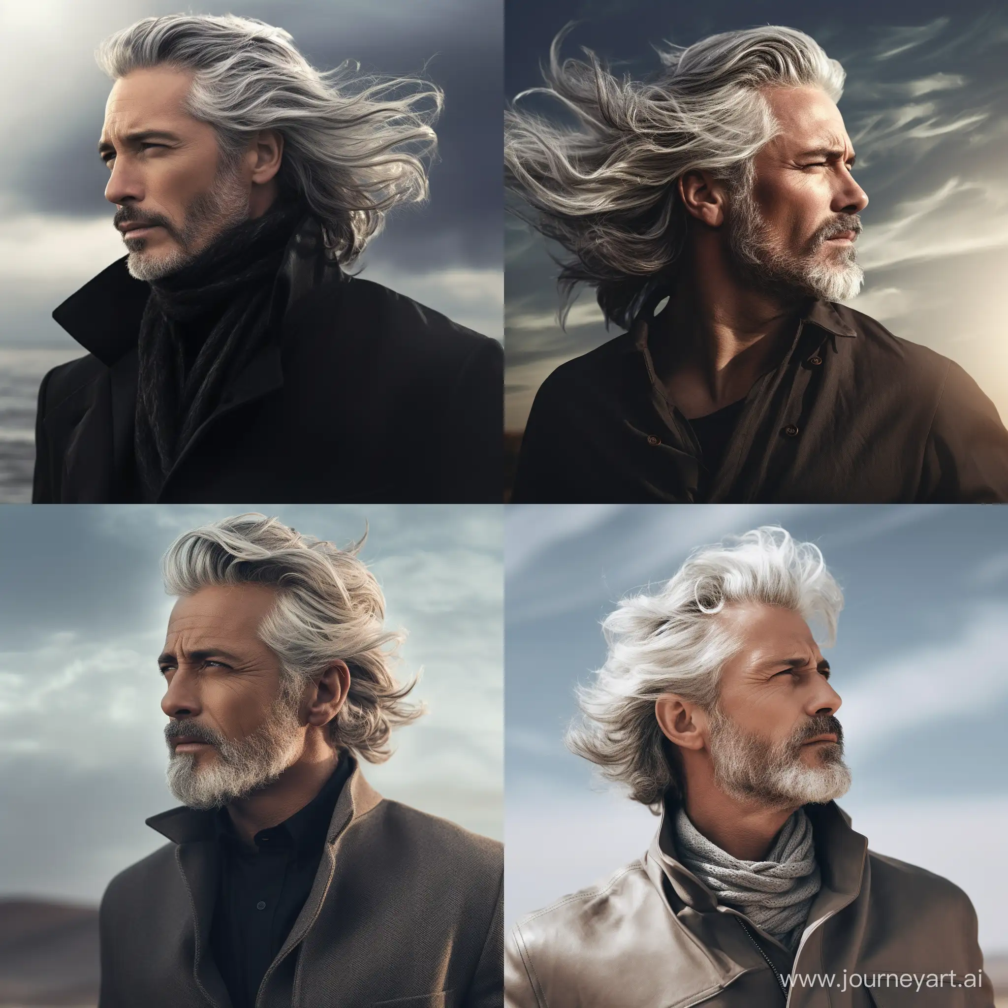 Elegant-GrayHaired-Man-Embracing-the-Wind