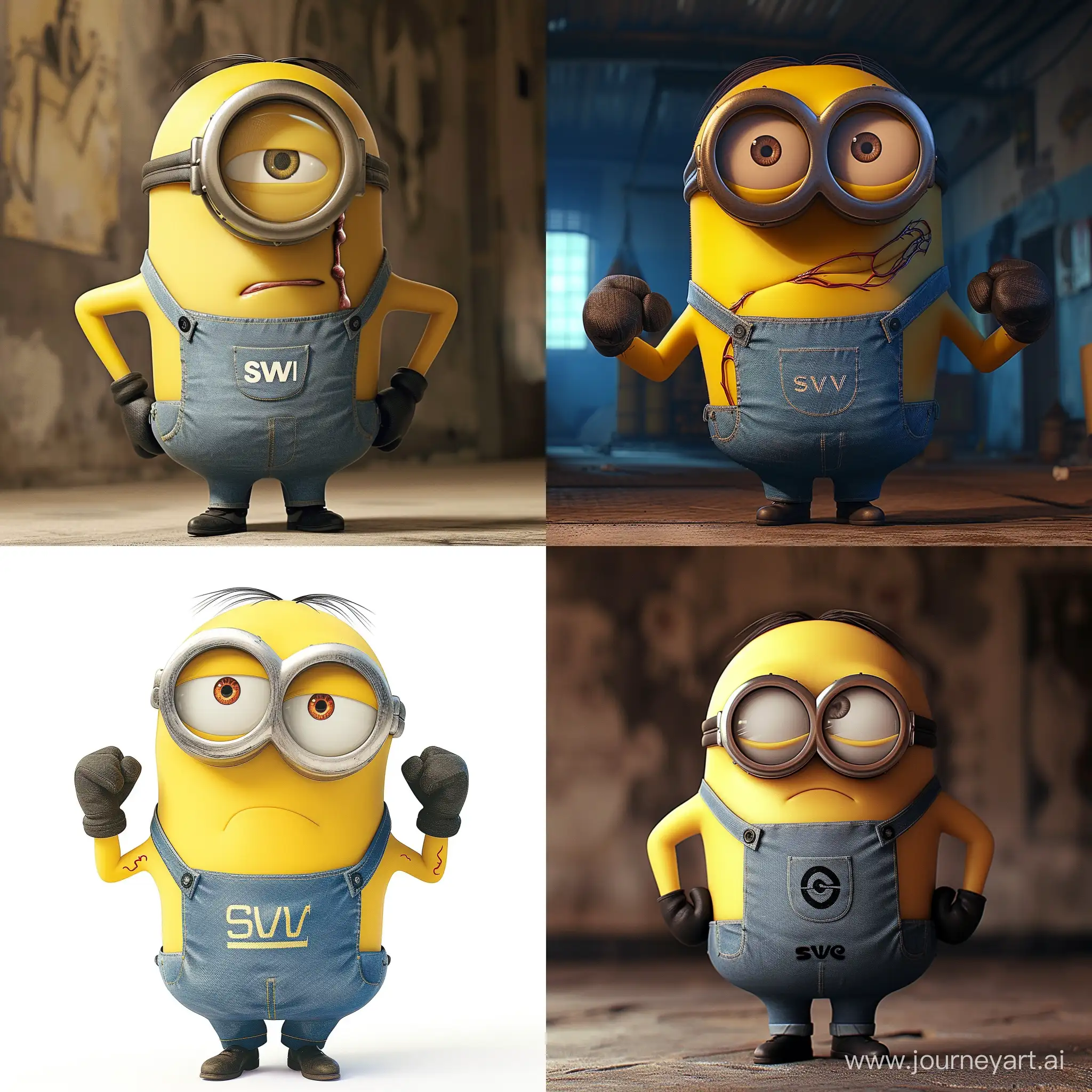 Muscular-Minion-Character-in-SV-TShirt