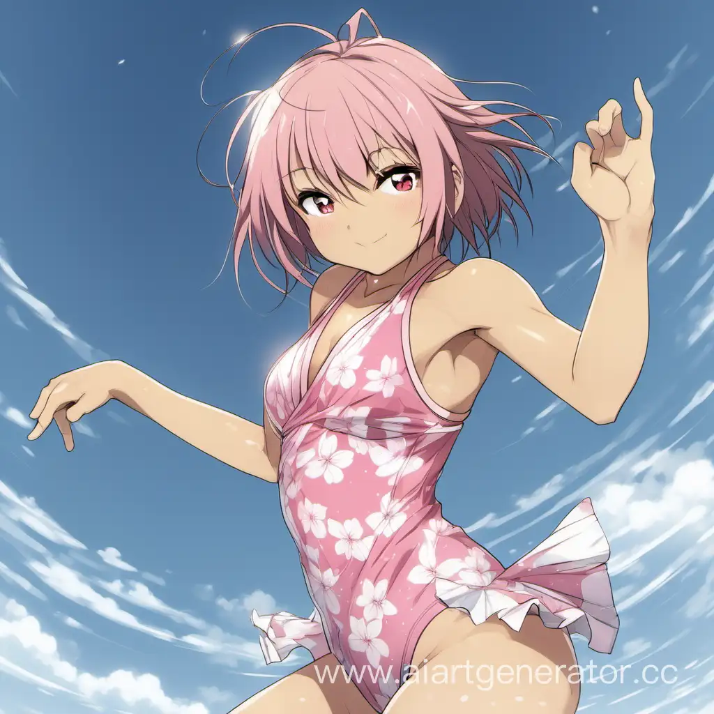 Graceful-Sakura-Dancing-in-a-Vibrant-Swimsuit