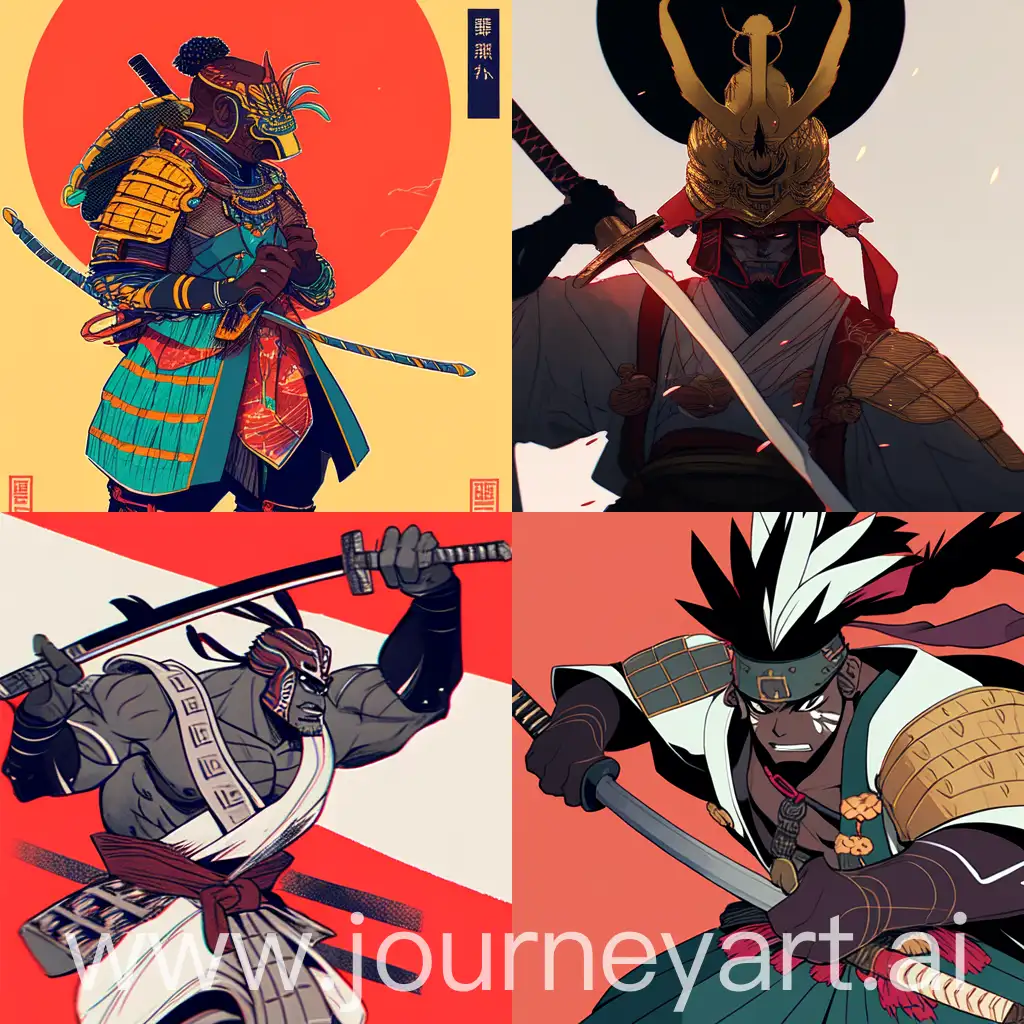 Powerful-African-Samurai-Warrior-with-Rainbow-Sword