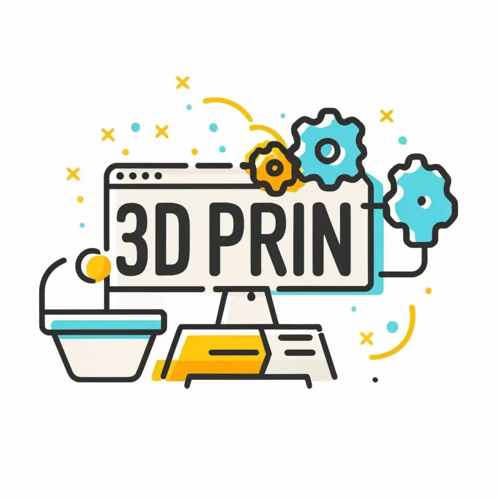 LOGO-Design-For-3D-Print-Software-Minimalistic-White-Background-with-Dynamic-Typography
