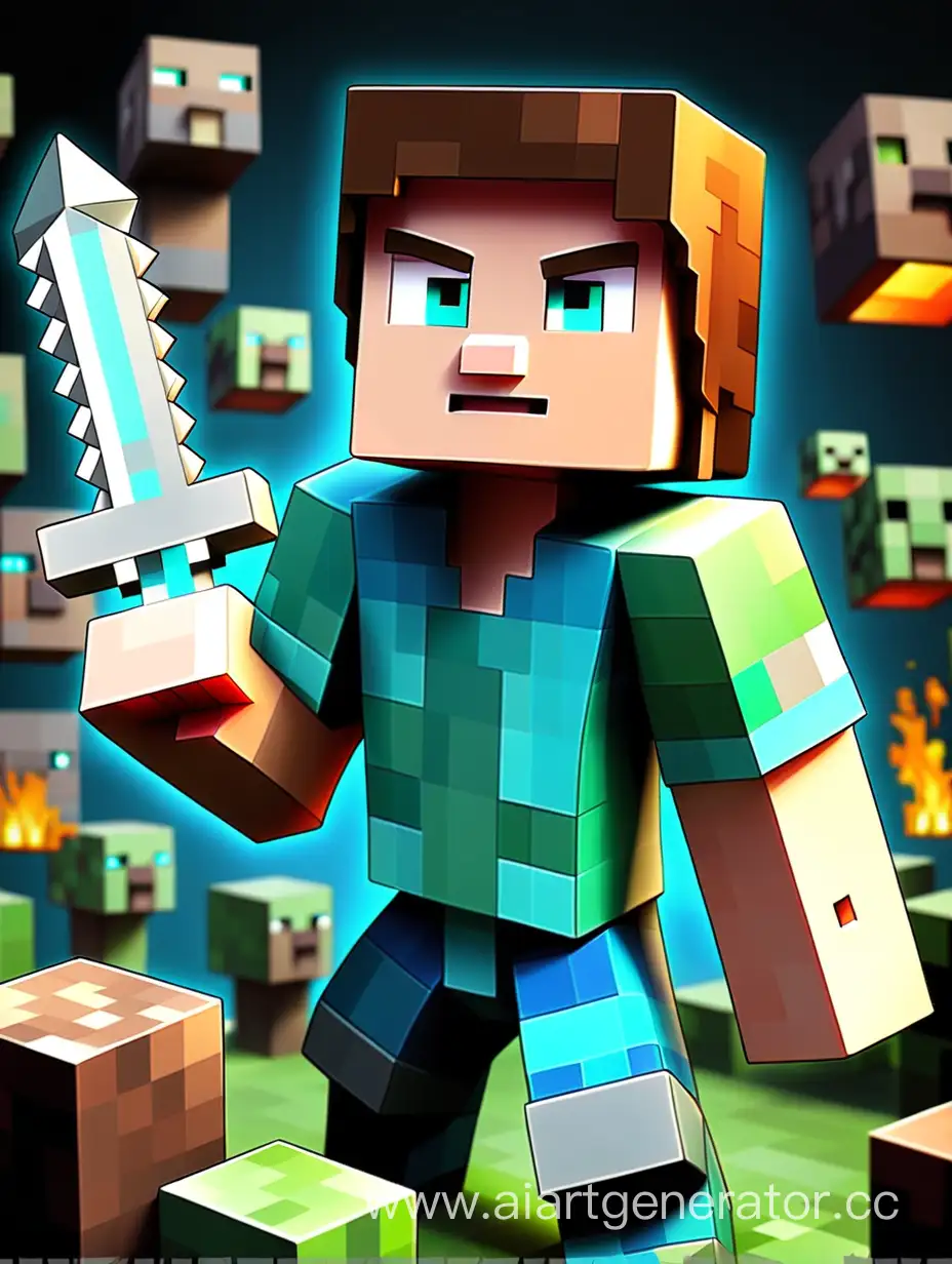 Creative-Minecraft-Avatar-for-YouTube-Channel