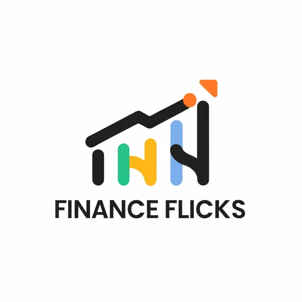 a logo design,with the text "FinanceFlicks", main symbol:finance,Moderate,be used in Finance industry,clear background