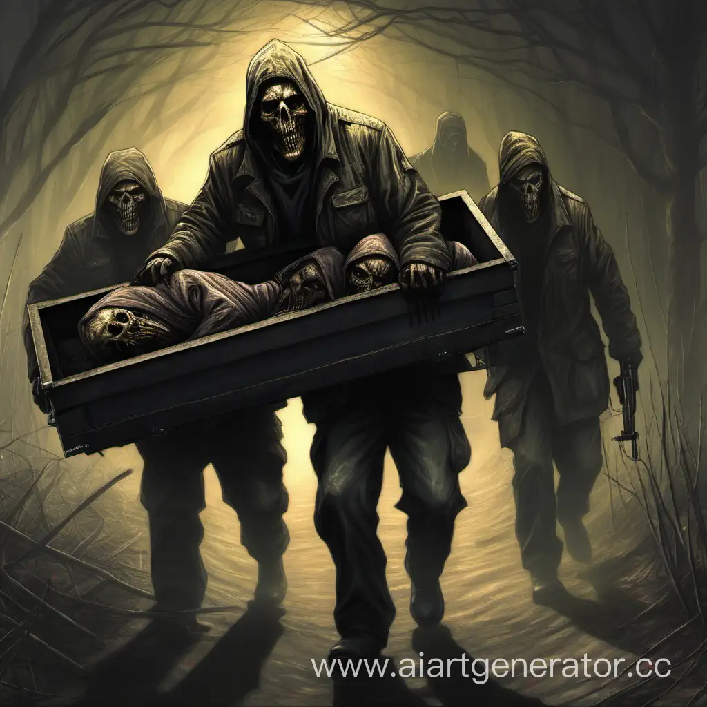 Stalker-from-the-Game-Stalker-Carried-by-Four-in-a-Coffin