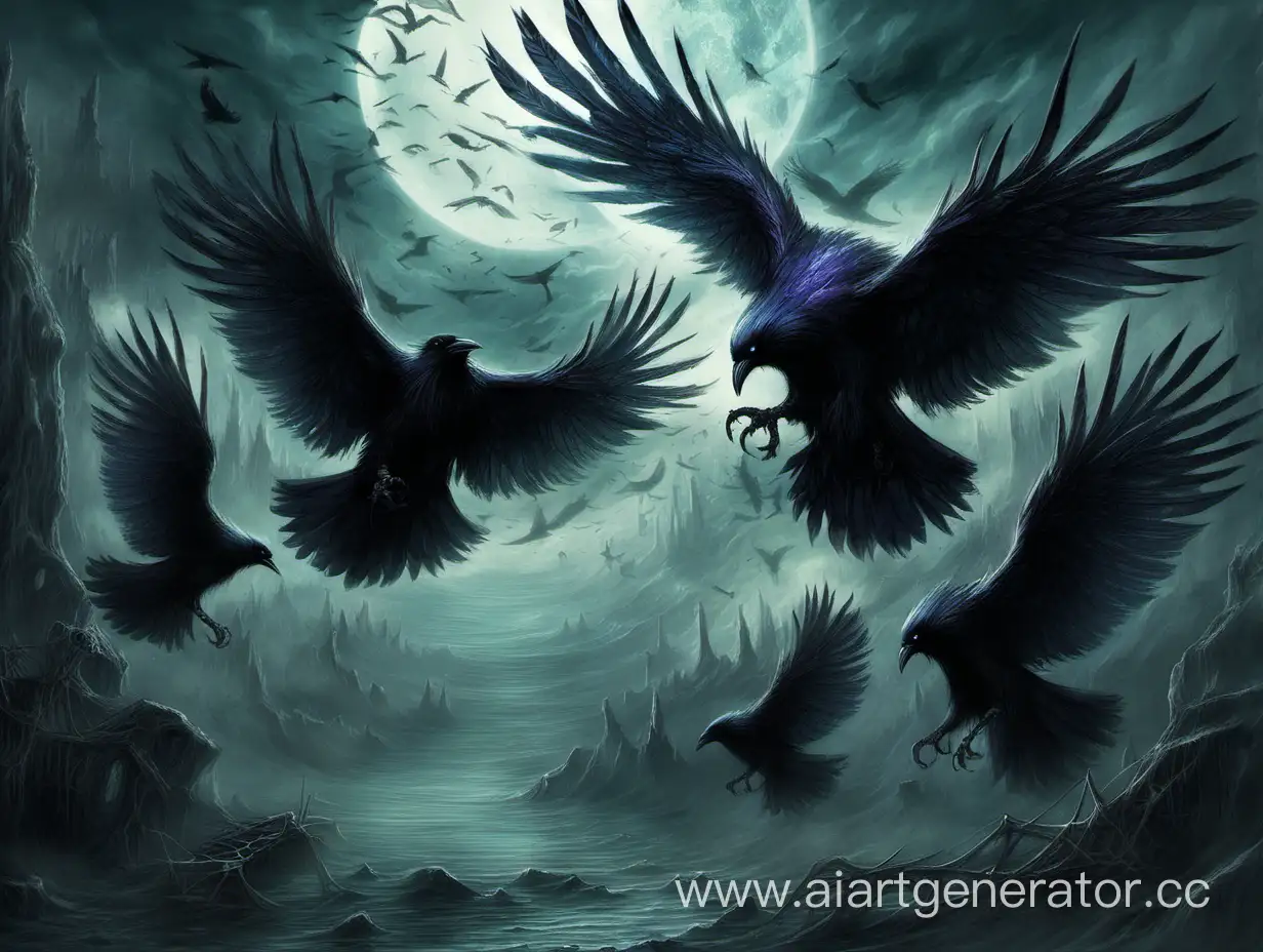 Enigmatic-Fantasy-Scene-Ravener-Souls-Unleashed