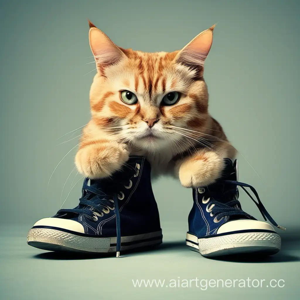 Stylish-Cat-Wearing-Trendy-Shoes-and-Unique-Accessories