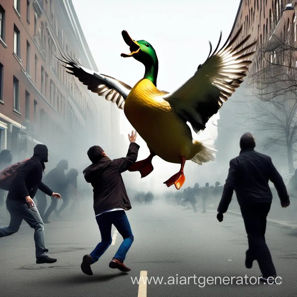 Epic-Battle-Giant-Duck-Confrontation