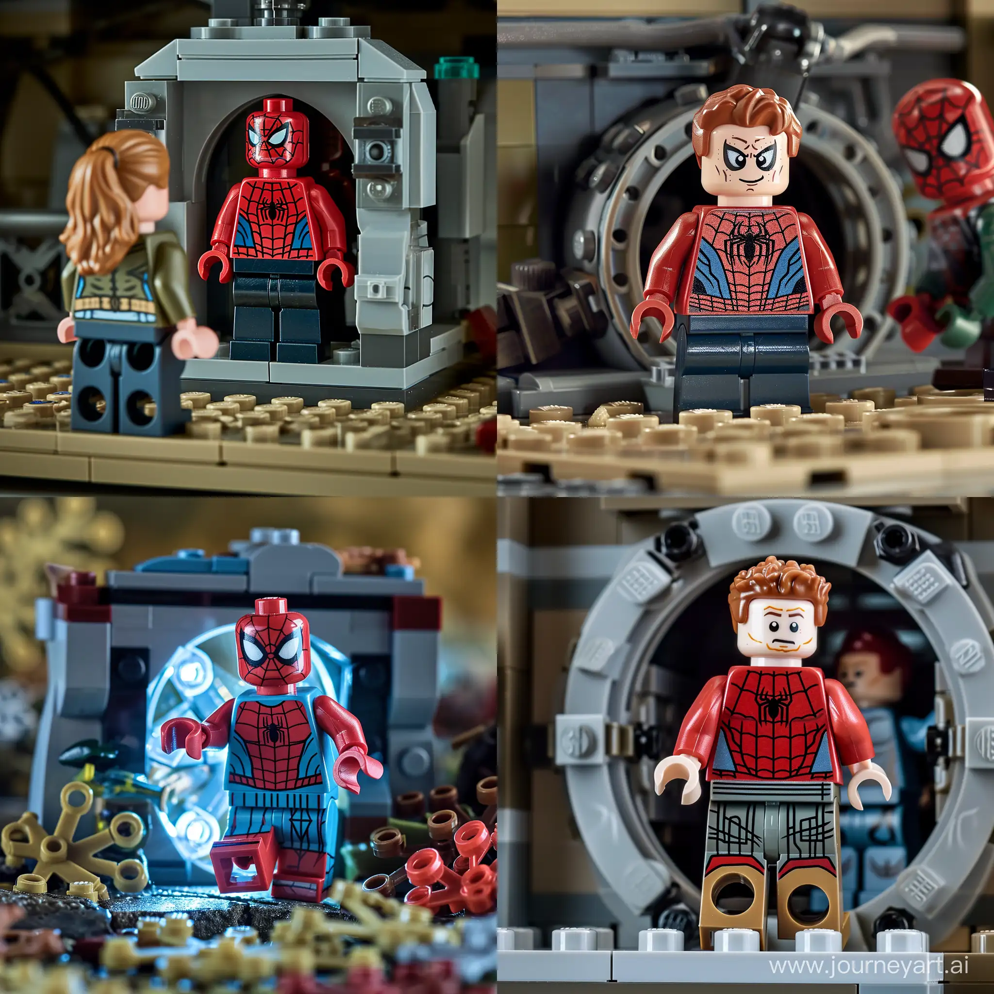 SpiderMan-No-Way-Home-Lego-Set-with-MJ-and-Portal-Opening-Action