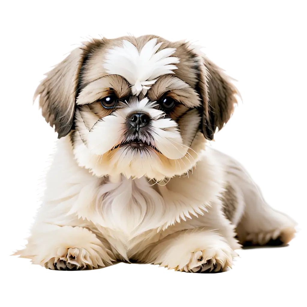 Exquisite-Shih-Tzu-PNG-Captivating-Canine-Charm-in-HighResolution-Art