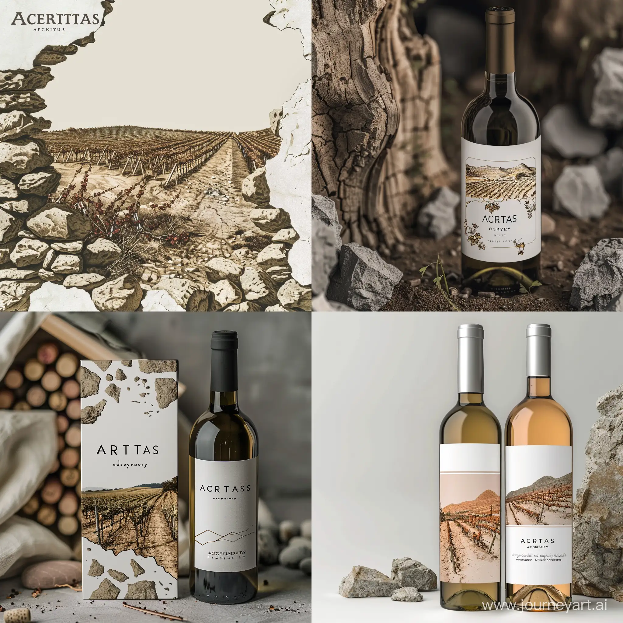 Organic-Vineyards-and-Dry-Stone-Walls-at-Acritas-Winery