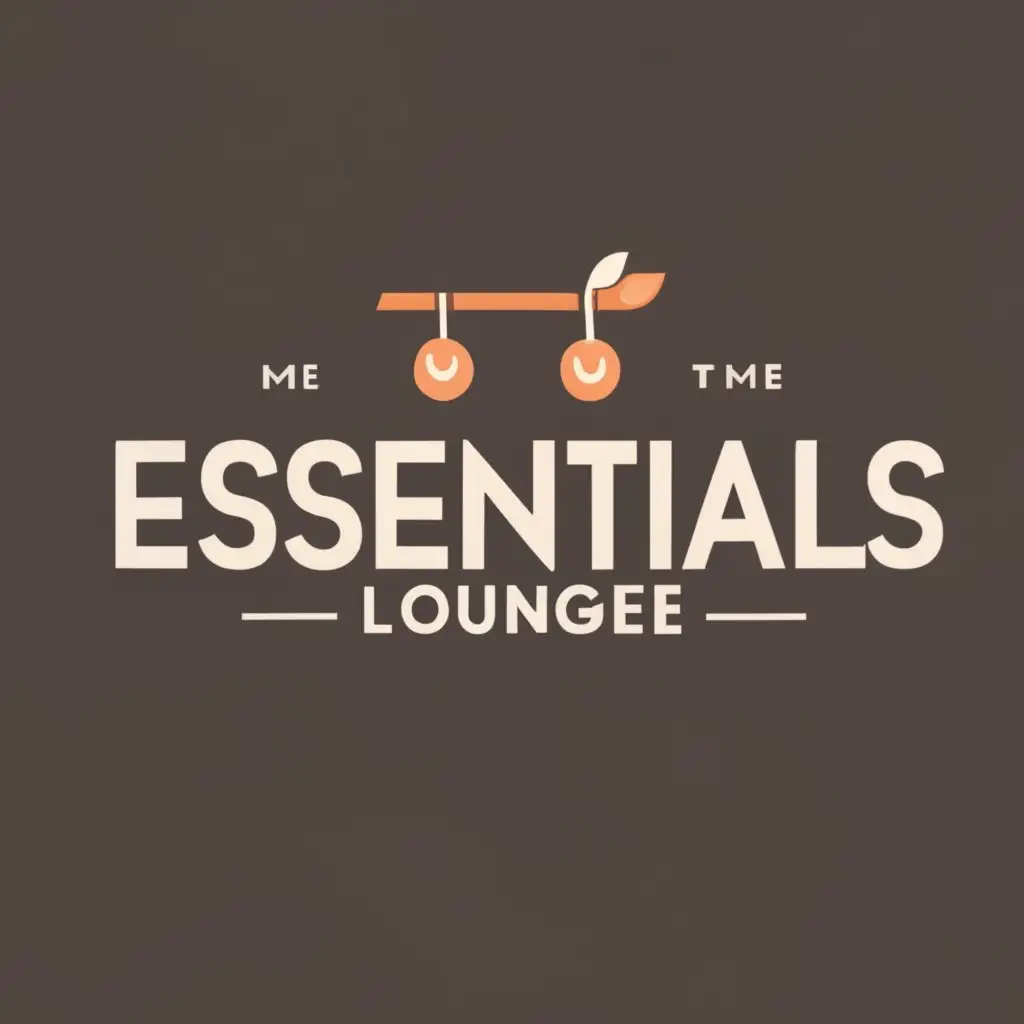logo, expensive, with the text "Essentials Loungee", typography, be used in Entertainment industry