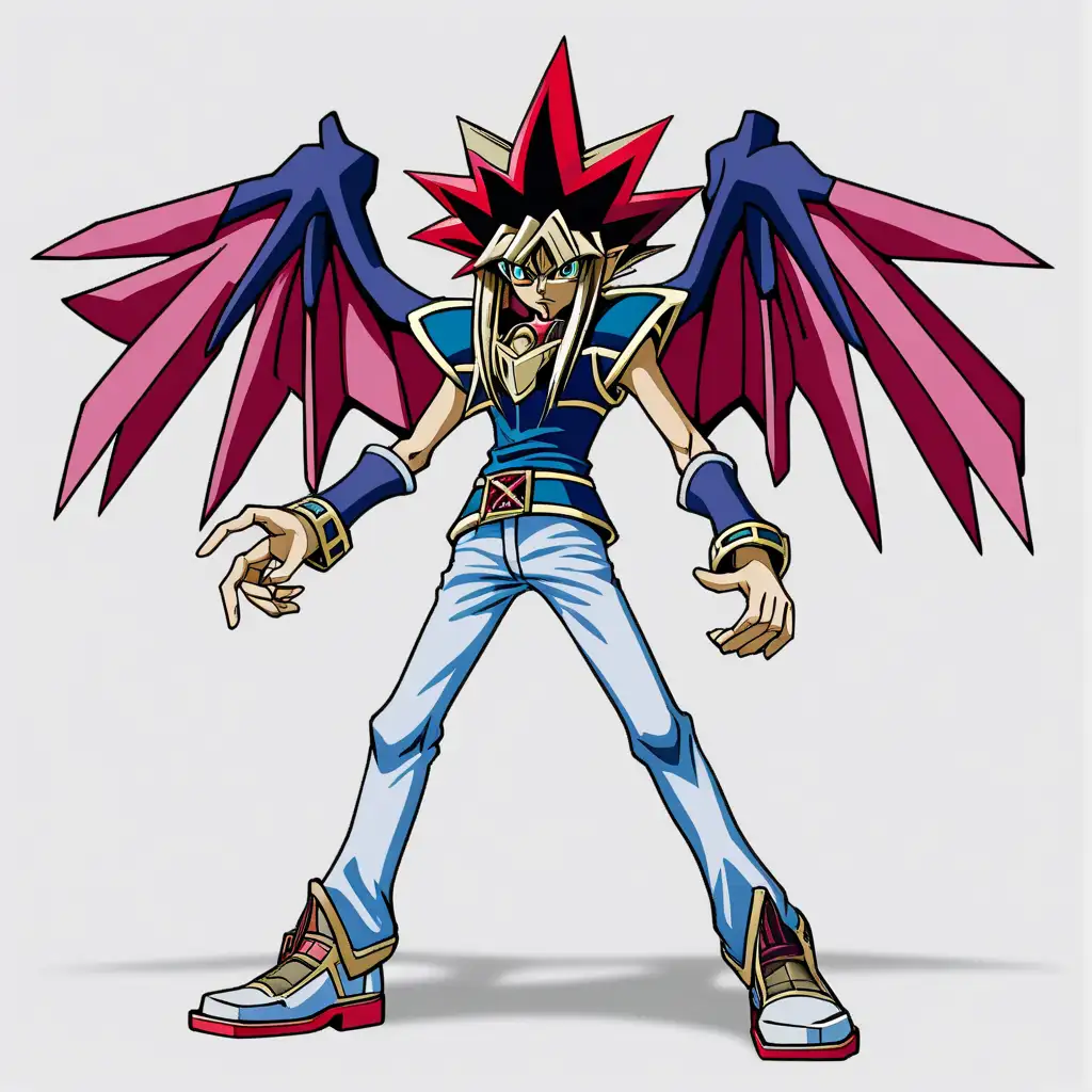 Yugioh, Plain Background, Full body front view