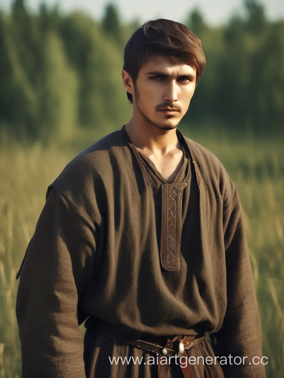 Strong-Young-Man-in-Traditional-Russian-Attire