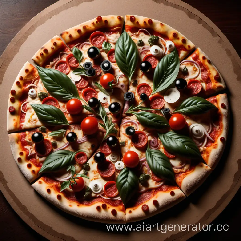 Exquisite-RestaurantStyle-Pizza-with-Stunning-Presentation