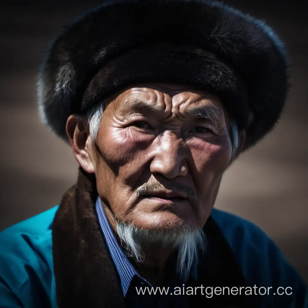 Elderly-Kazakh-Grandfather-Embracing-Traditions