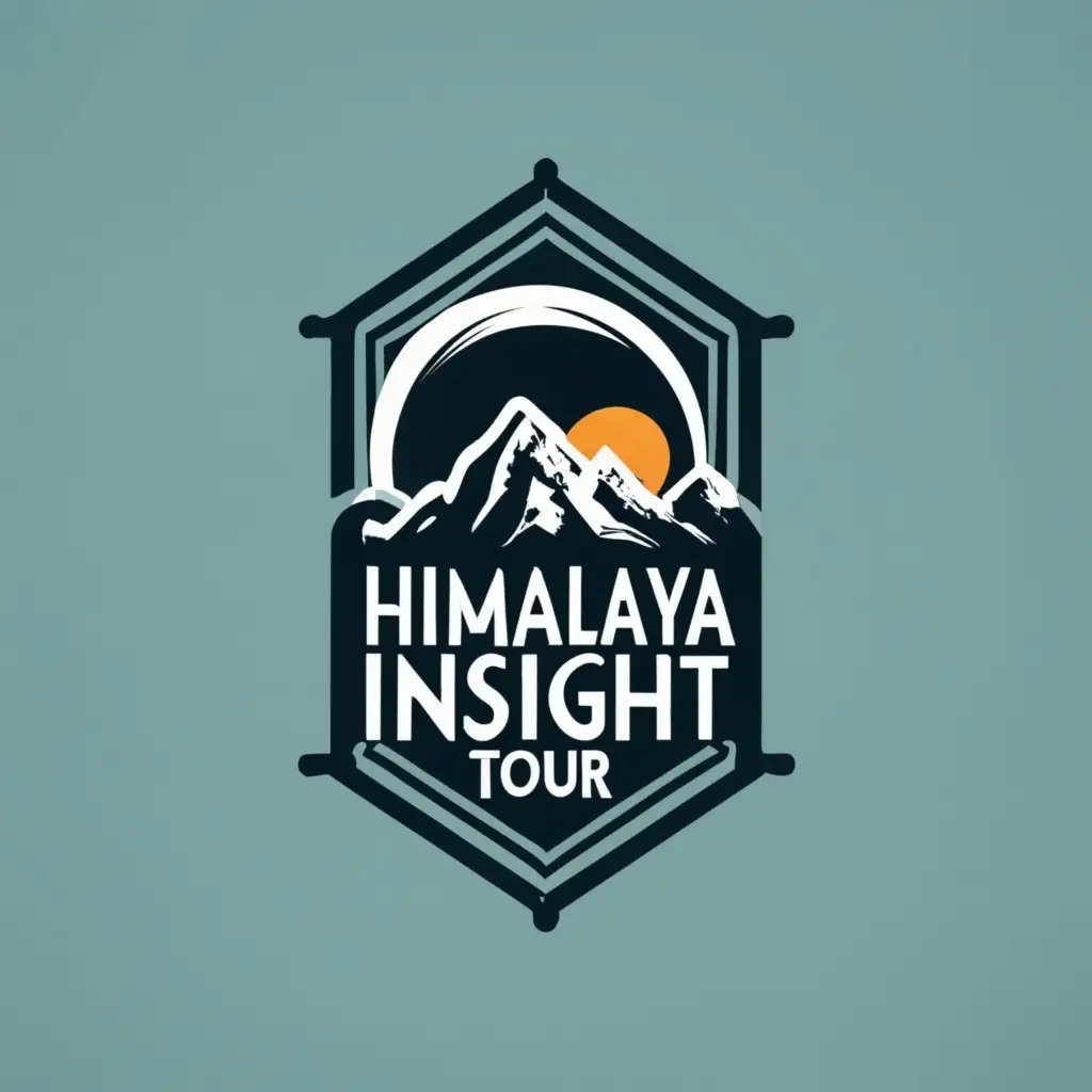 LOGO-Design-for-Himalaya-Insight-Tour-TypographyCentric-Emblem-for-Travel-Enthusiasts