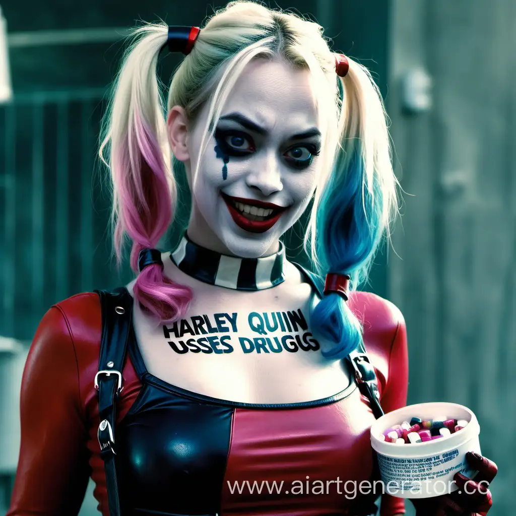 Harley-Quinn-Substance-Use-Art