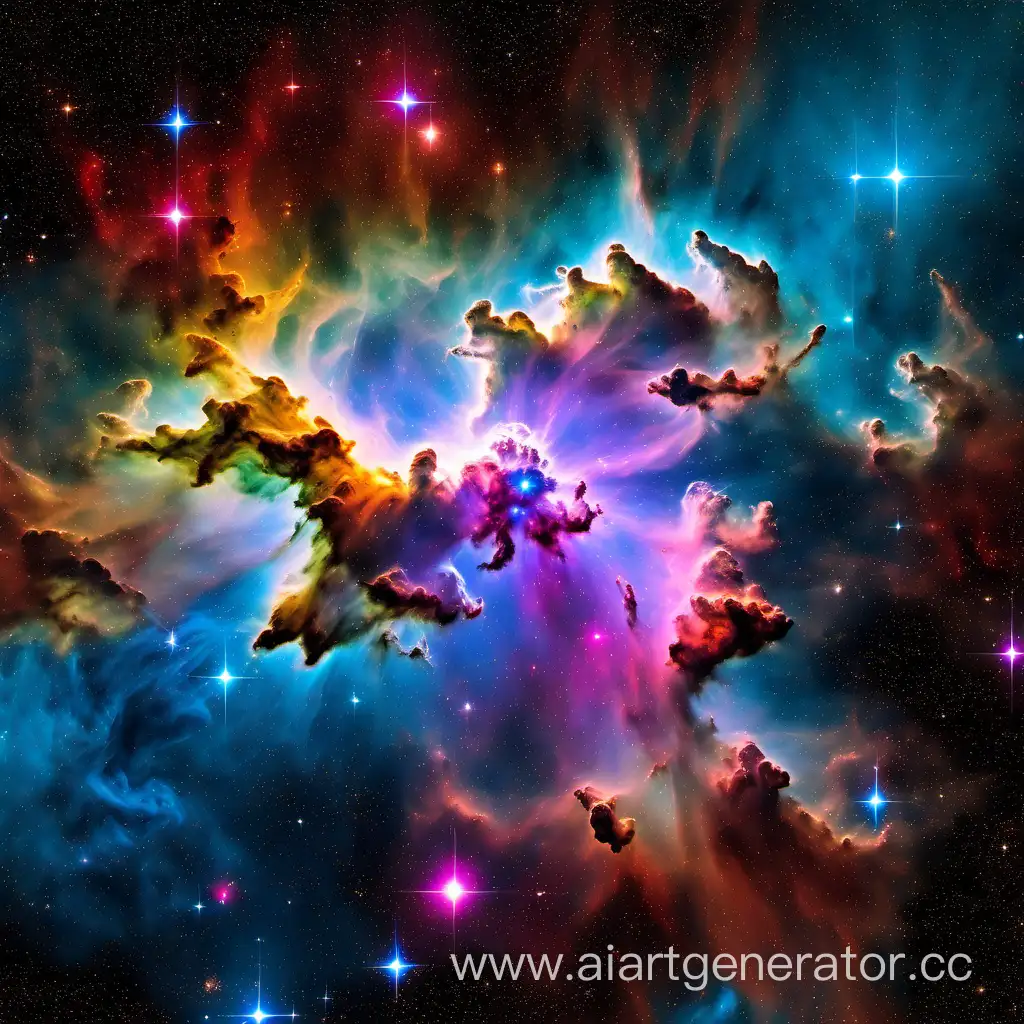 Vibrant-Space-Nebula-Clouds-in-Cosmic-Scenery