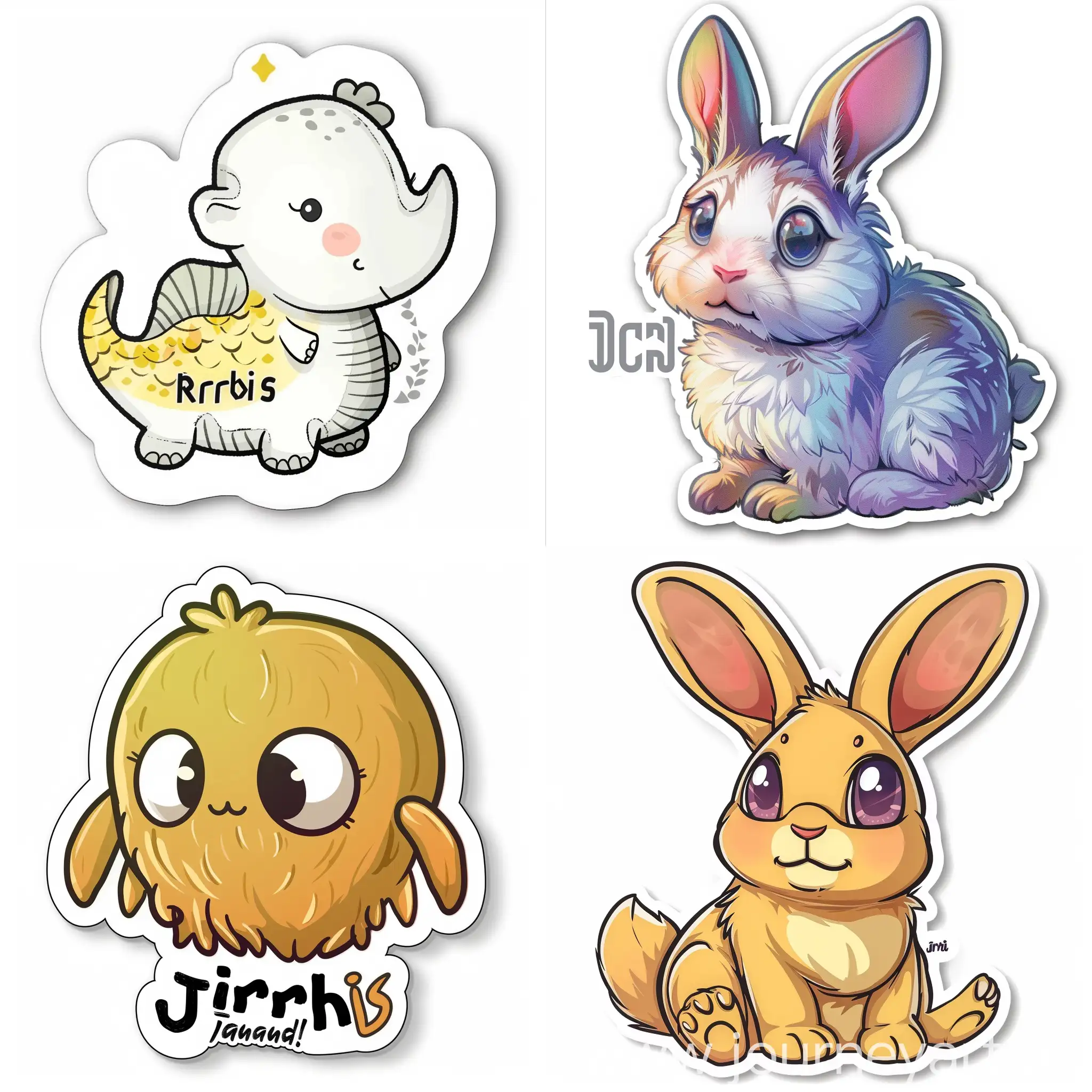 Adorable-Irbis-Sticker-Playful-and-Sweet-Feline-Illustration