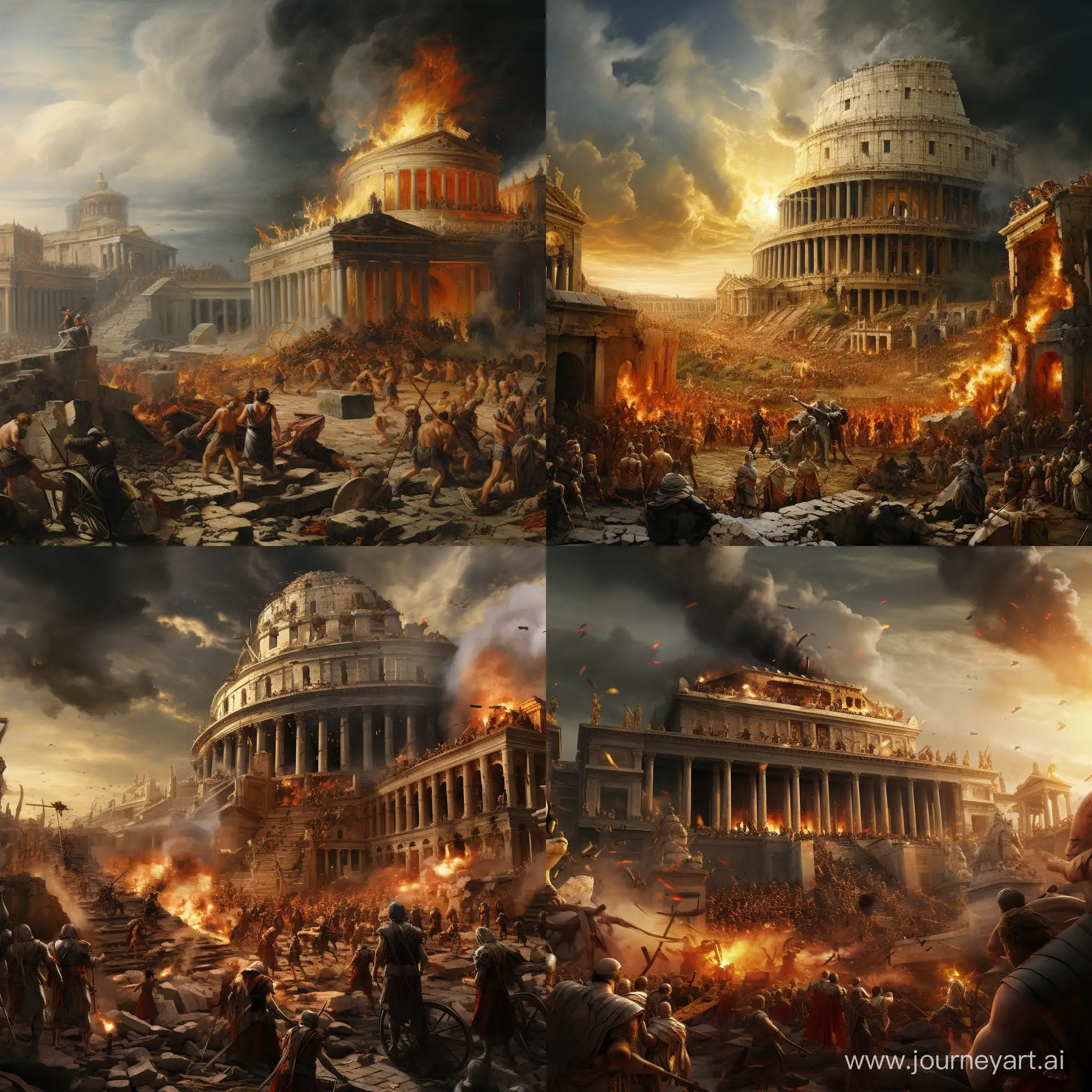 Historical-Illustration-Romans-Destroying-the-Vatican