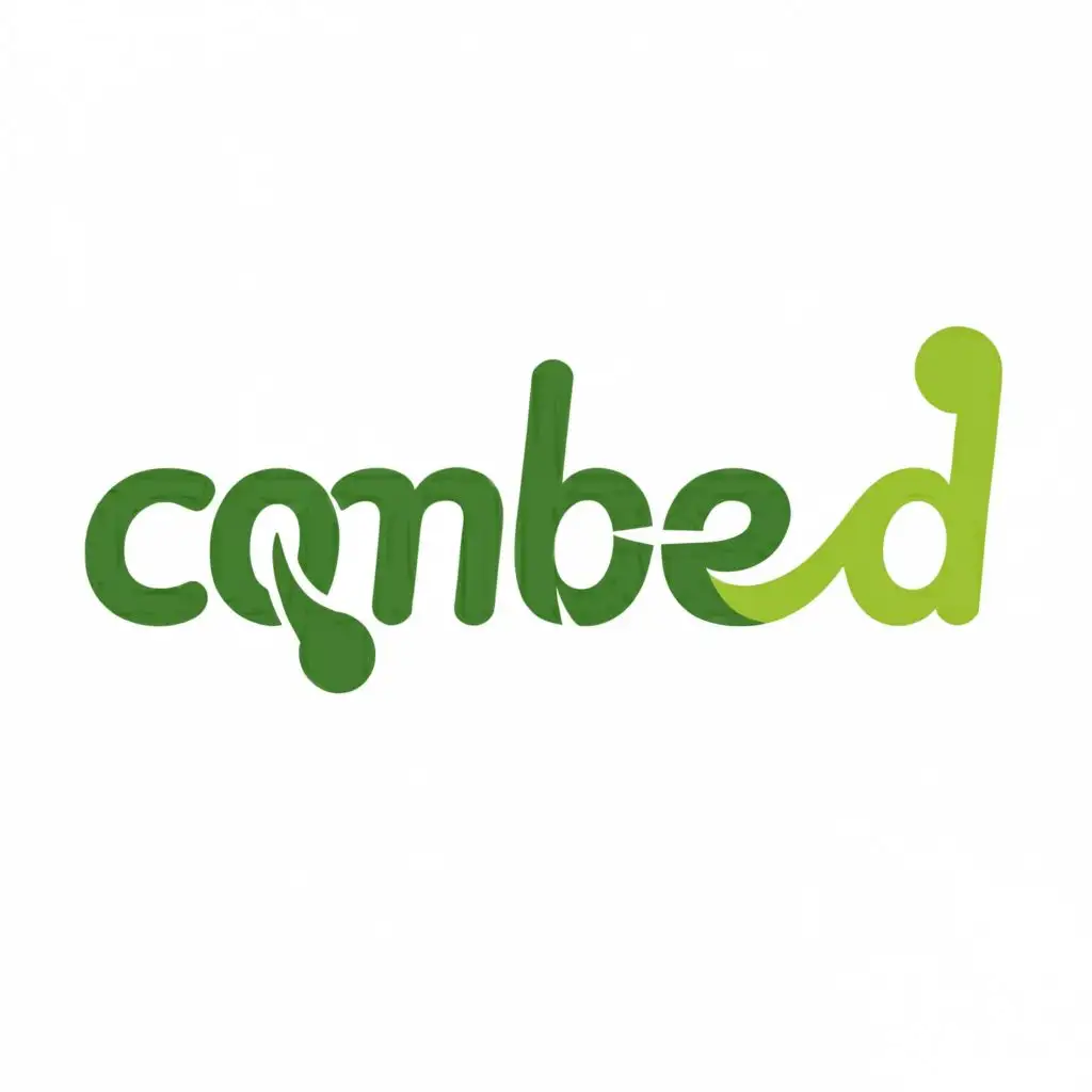 LOGO-Design-For-Combed-Green-Com-and-White-Bed-Typography-for-Entertainment-Industry
