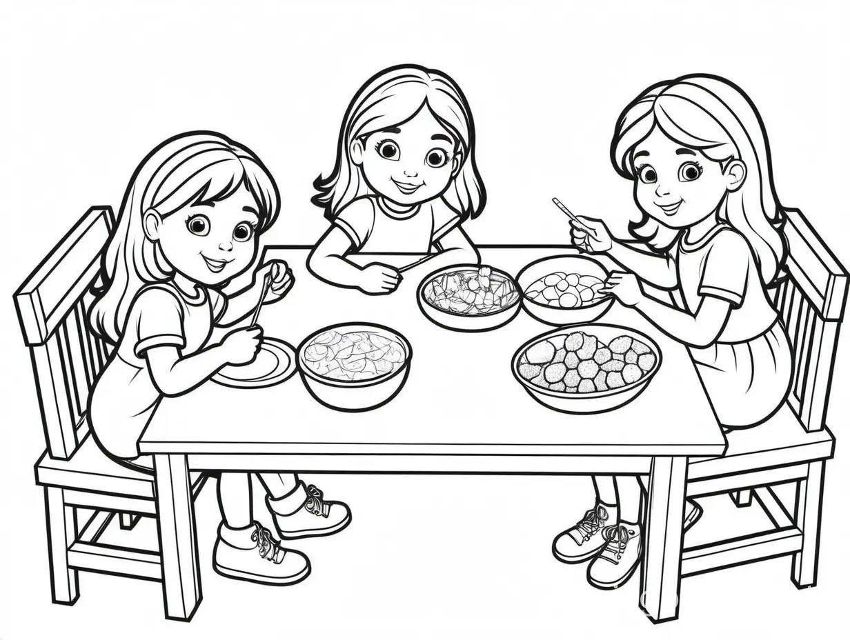 Children-Enjoying-a-Coloring-Page-Together-with-Ample-White-Space