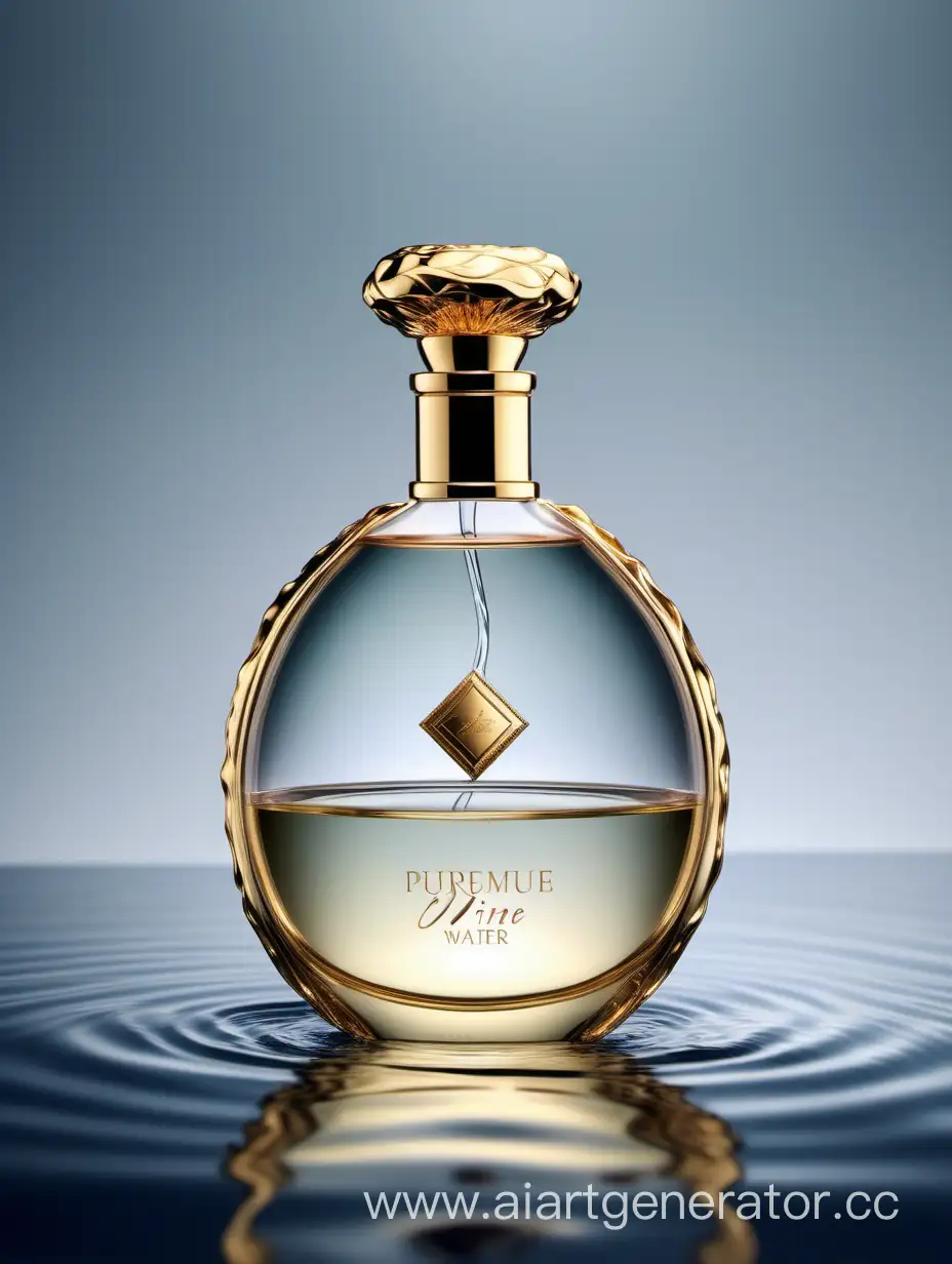 Luxury-Perfume-Bottle-with-Elegant-Gold-Cap
