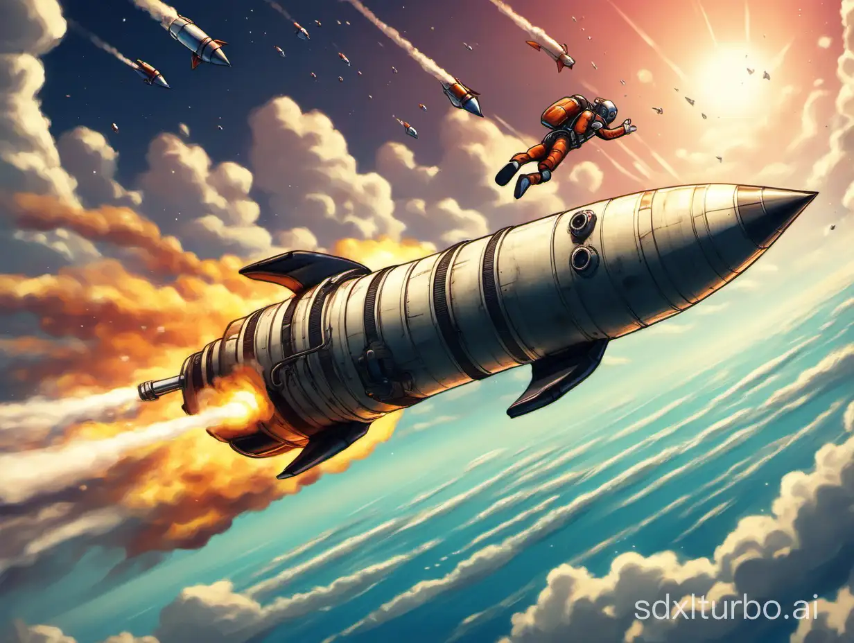 Dynamic-Rocket-Dive-Illustration-in-Cosmic-Space