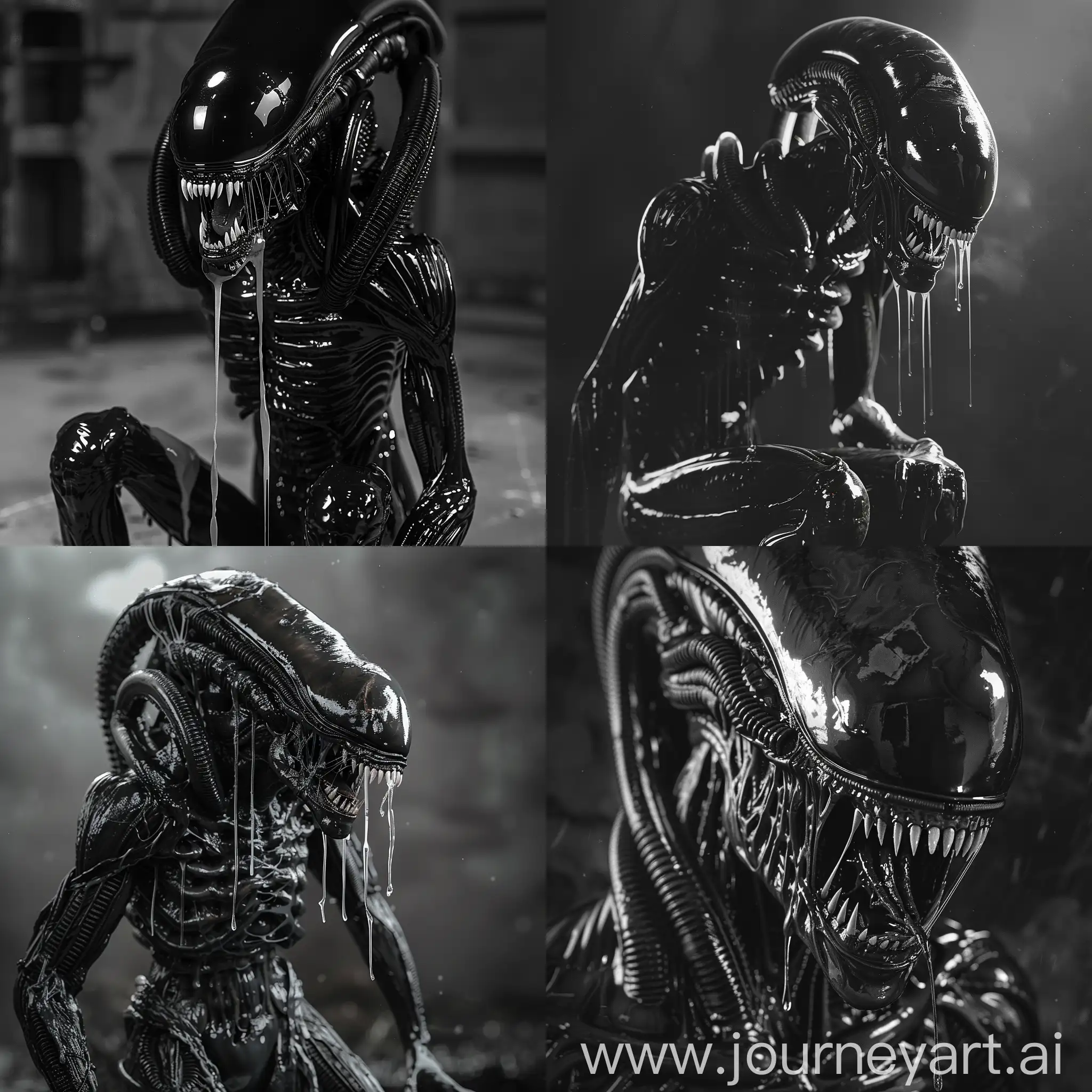 Nightmarish-Venom-Carnage-Xenomorph-in-Gloomy-Environment