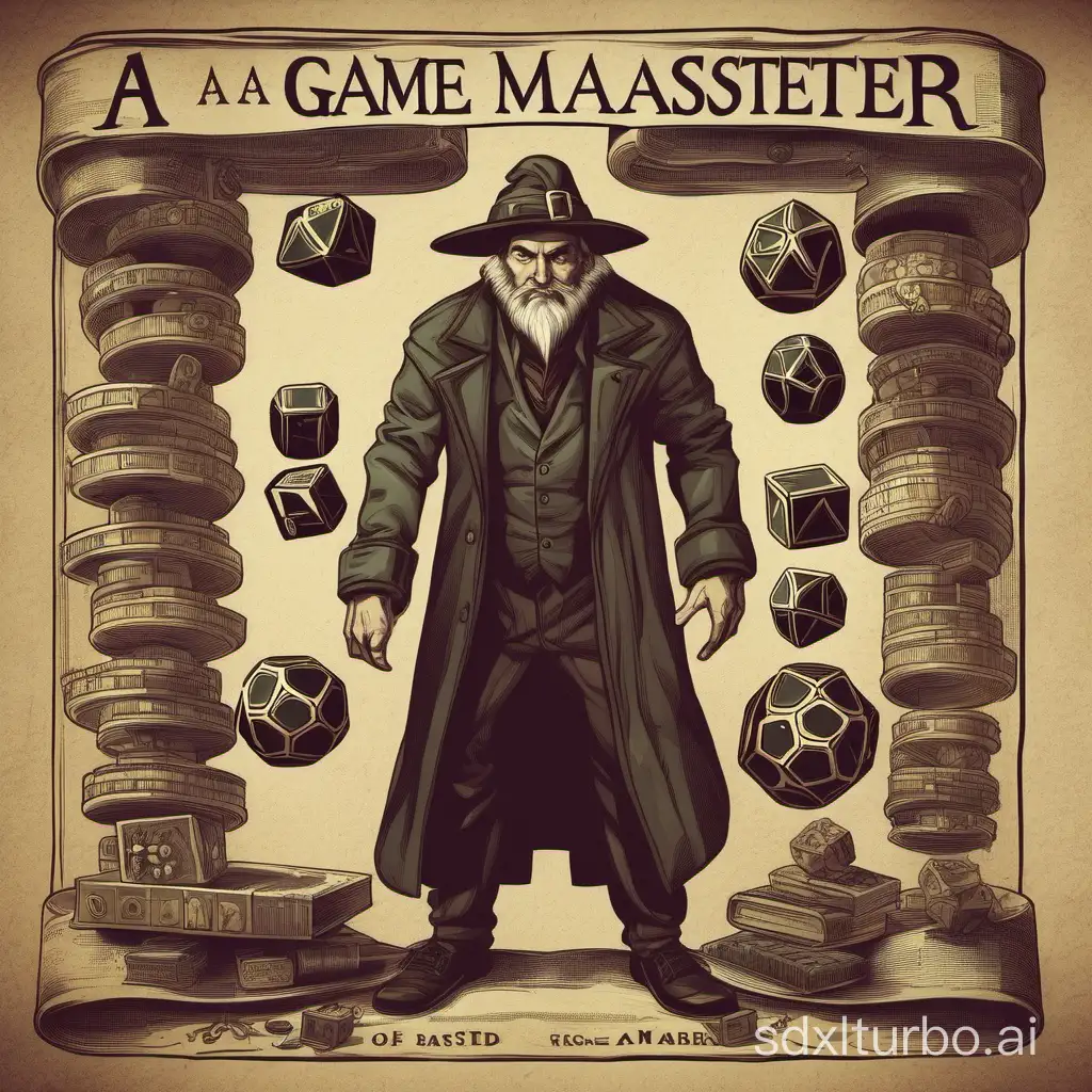 image of a game master of a game
