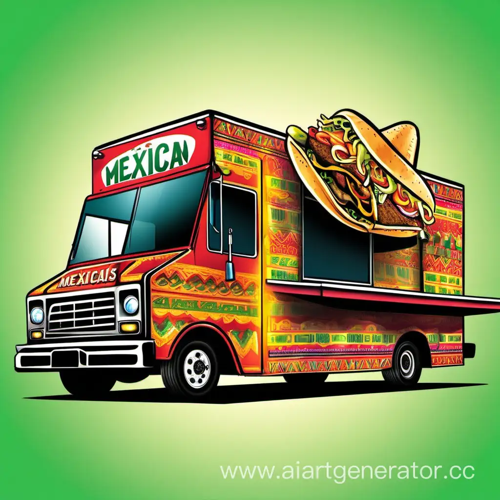 Savor-Authentic-Flavors-Vibrant-Mexican-Food-Truck-Delights