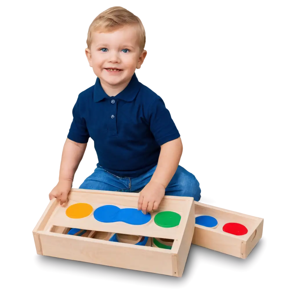 Adorable-TwoYearOld-Playing-with-Shape-Sorter-Captivating-PNG-Image