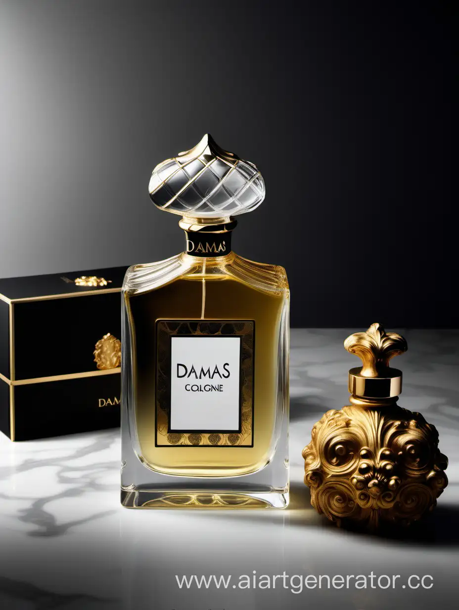 Luxurious-Composition-Damas-Cologne-with-Baroque-White-Box