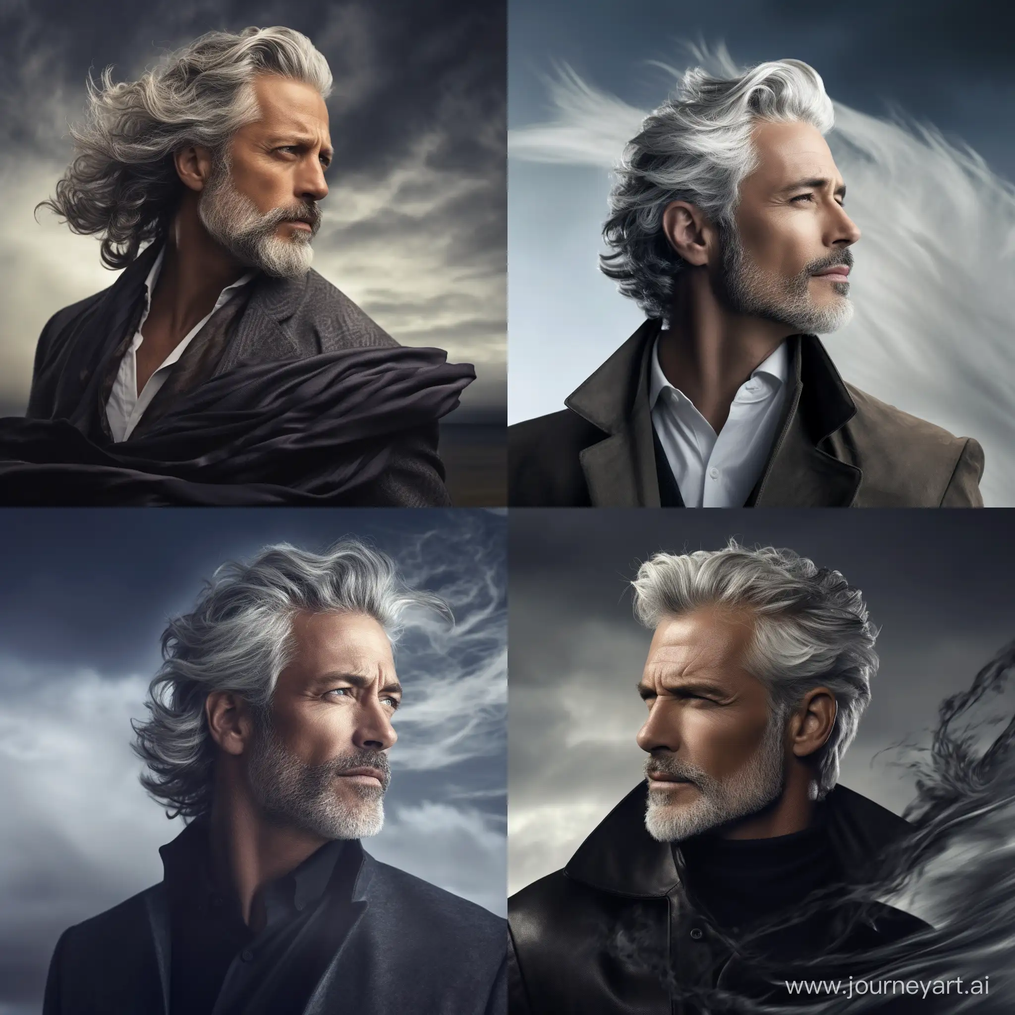 Majestic-GrayHaired-Man-Embracing-the-Wind-in-Elegant-Serenity