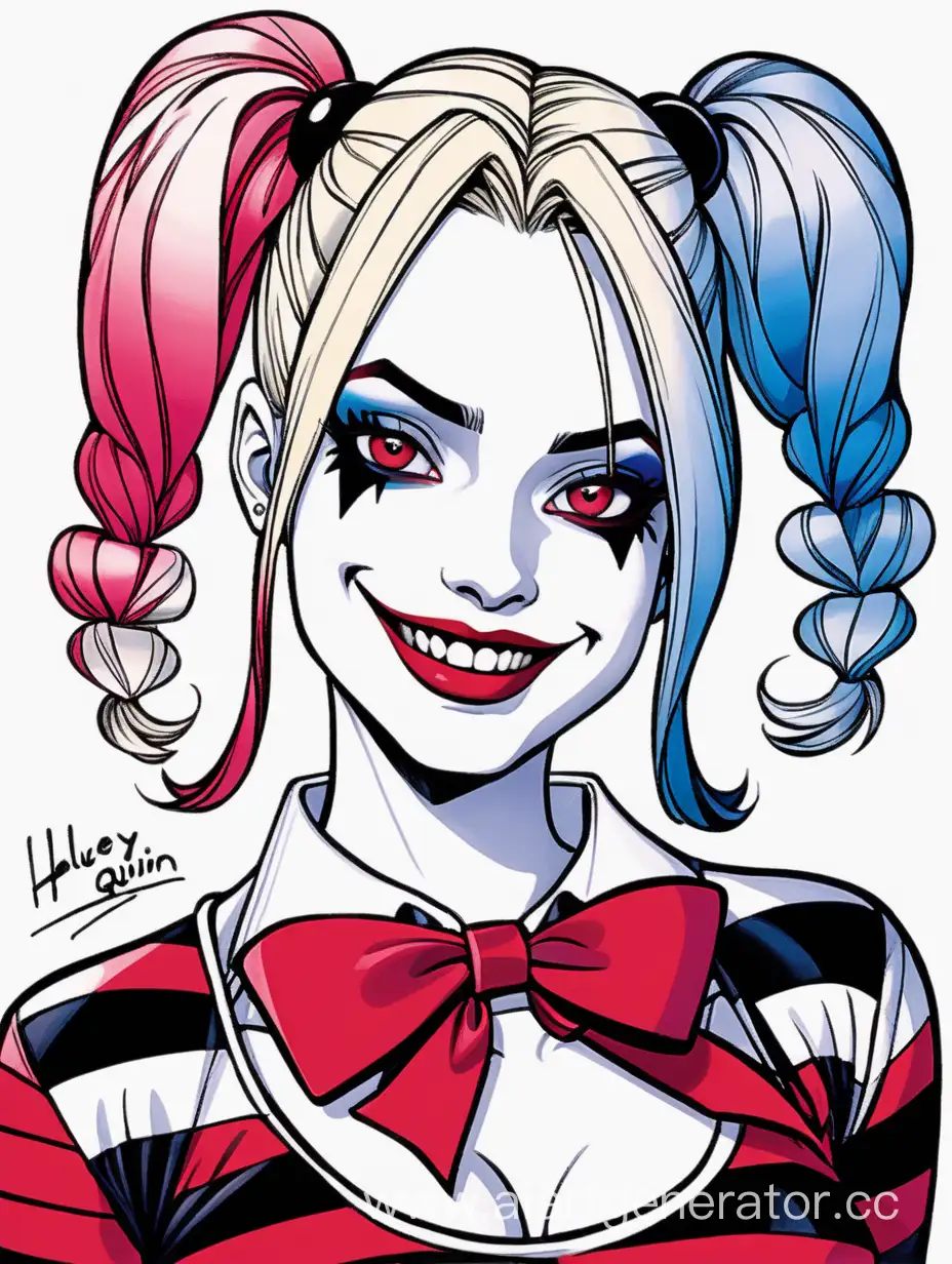 Eccentric-Harley-Quinn-with-Carnival-Flair-and-Colorful-Accessories