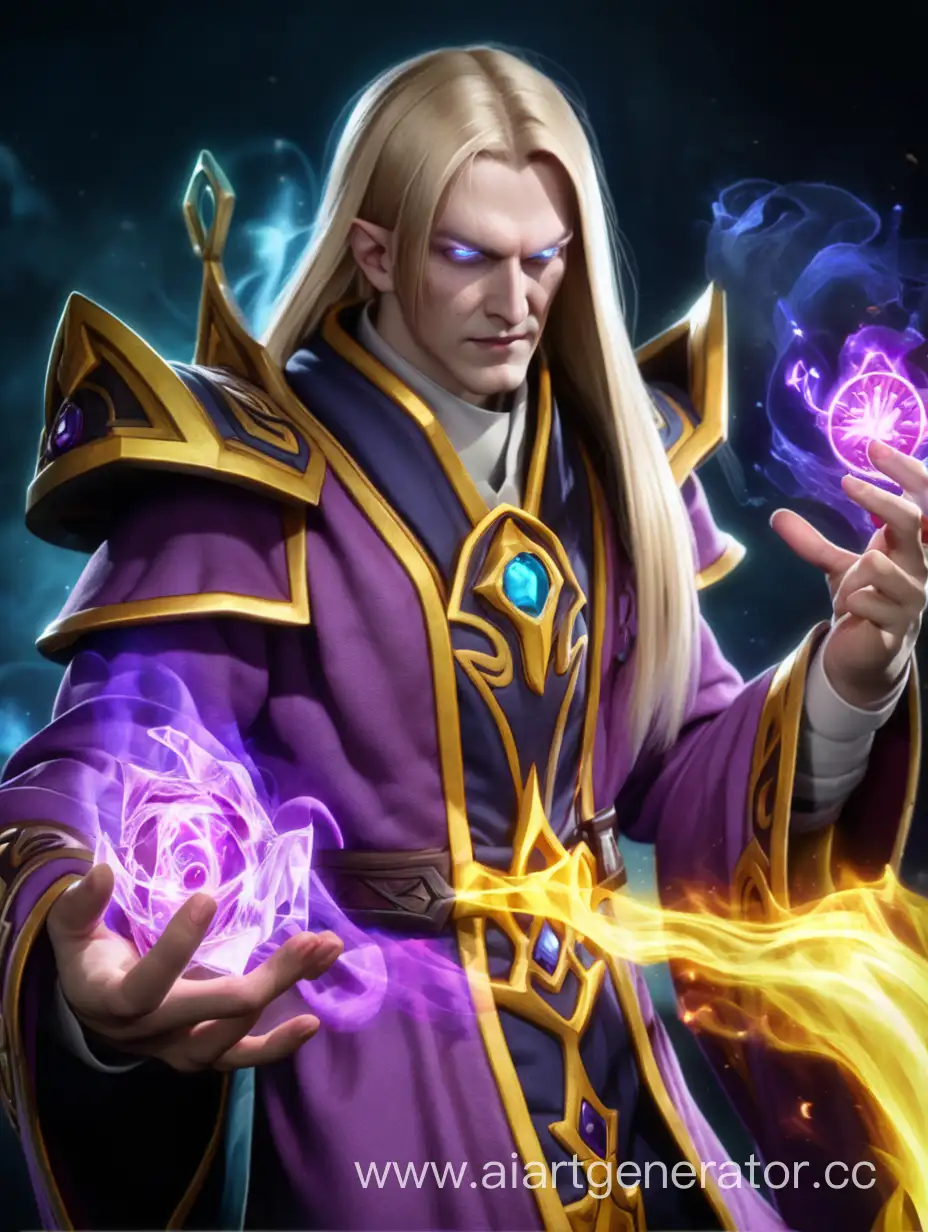 Magical-Invoker-Casting-Spells-in-Dota-2-Arena