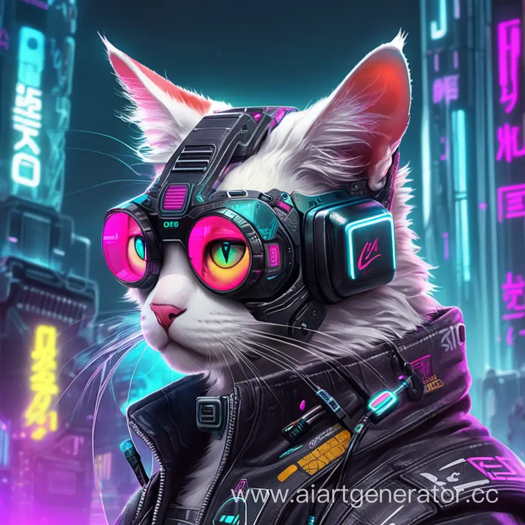 Futuristic-Cyberpunk-Cat-with-Neon-Lights-and-Augmented-Reality