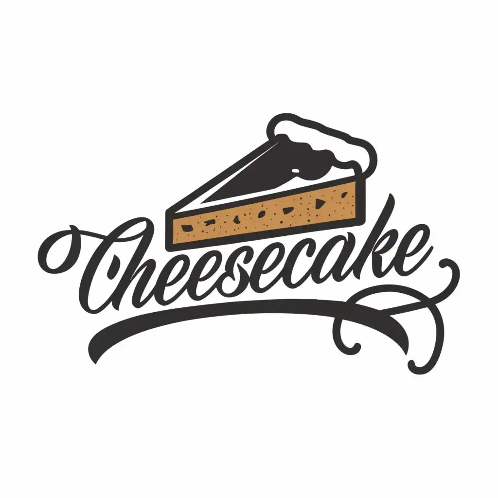 LOGO-Design-For-Cheesecake-Classic-Black-White-Typography-for-Clothing-Brand
