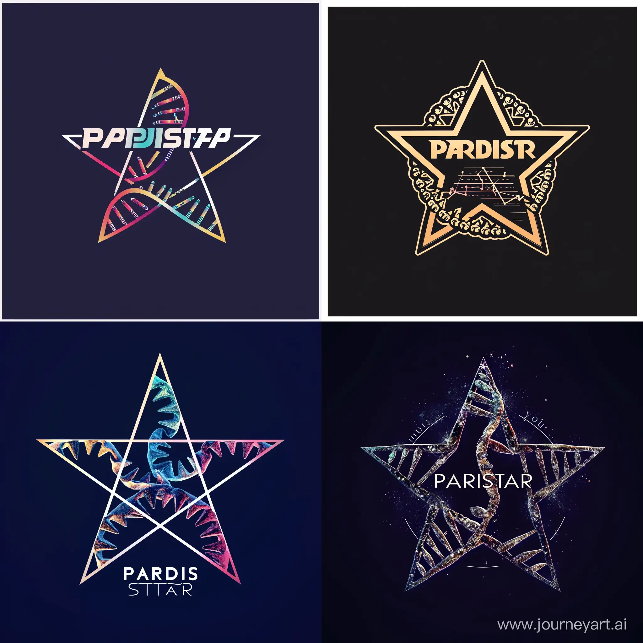 Pardisstar-Logo-with-DNA-Double-Helix-in-Star-Shape