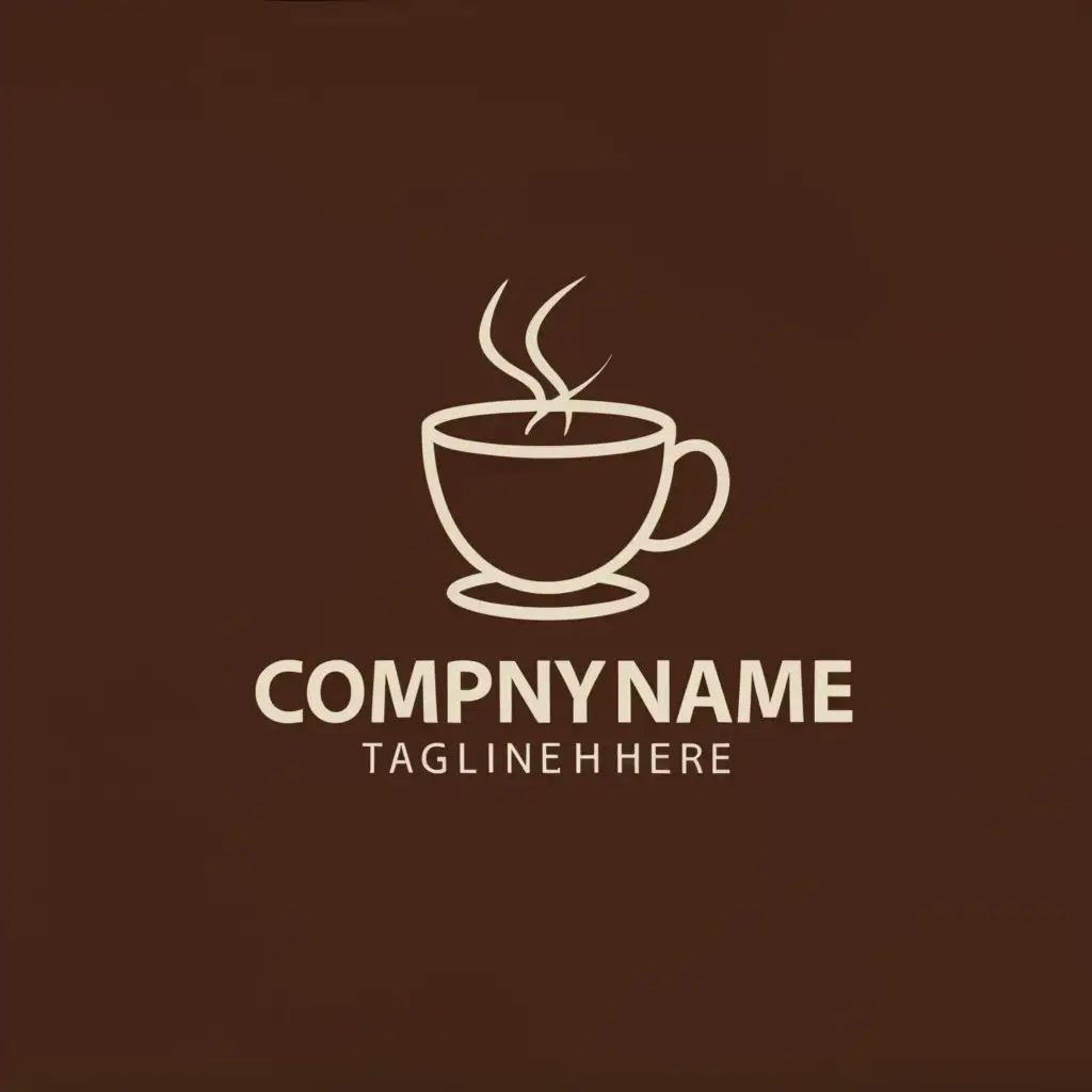a logo design,with the text "Your Company Name", main symbol:Coffee cup,Moderate,be used in Restaurant industry,clear background