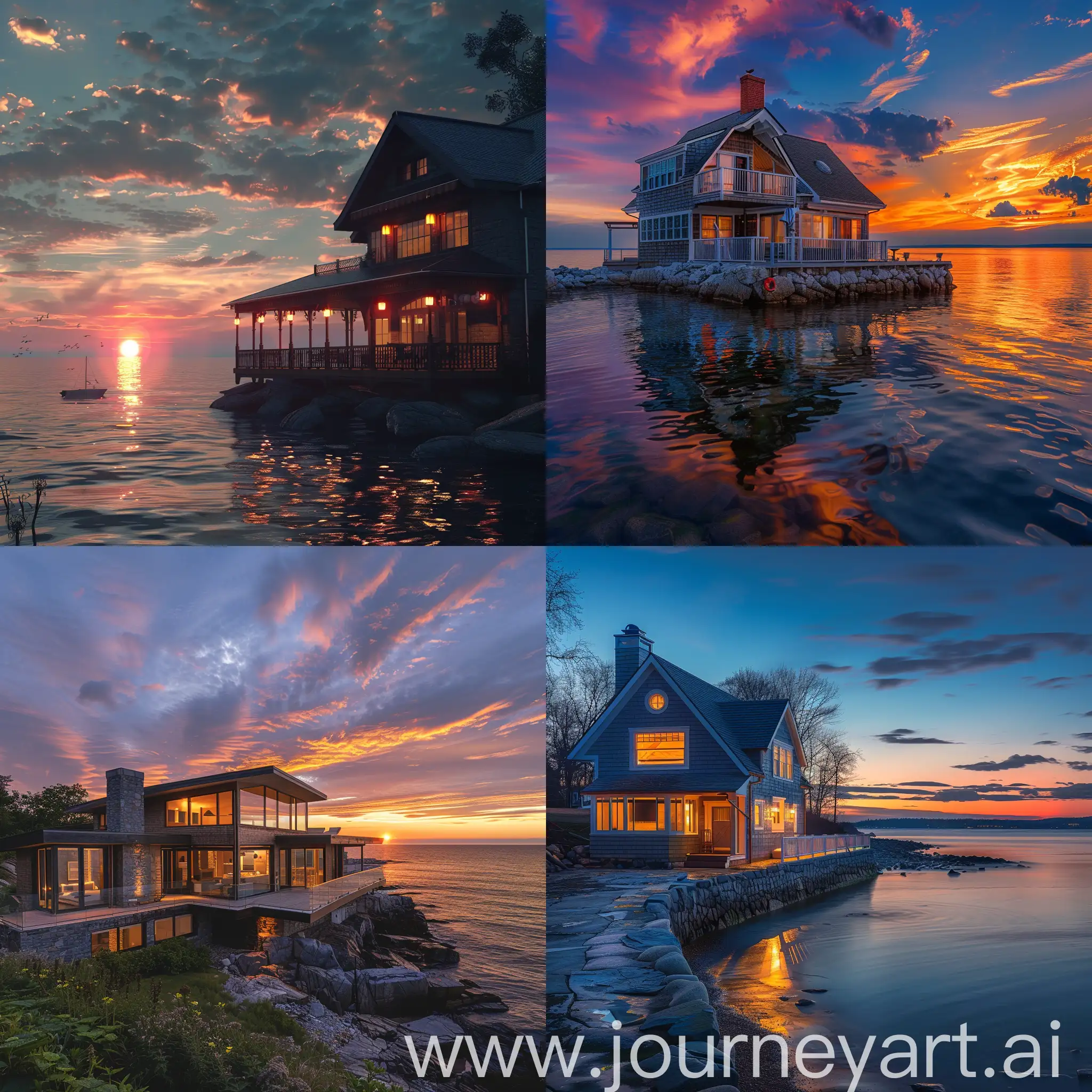 Serene-Seaside-House-Sunset-Scene