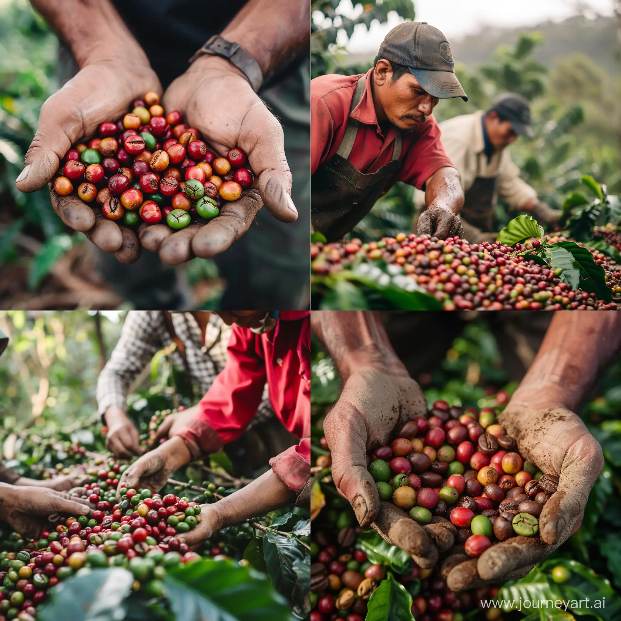 coffee beans farmers