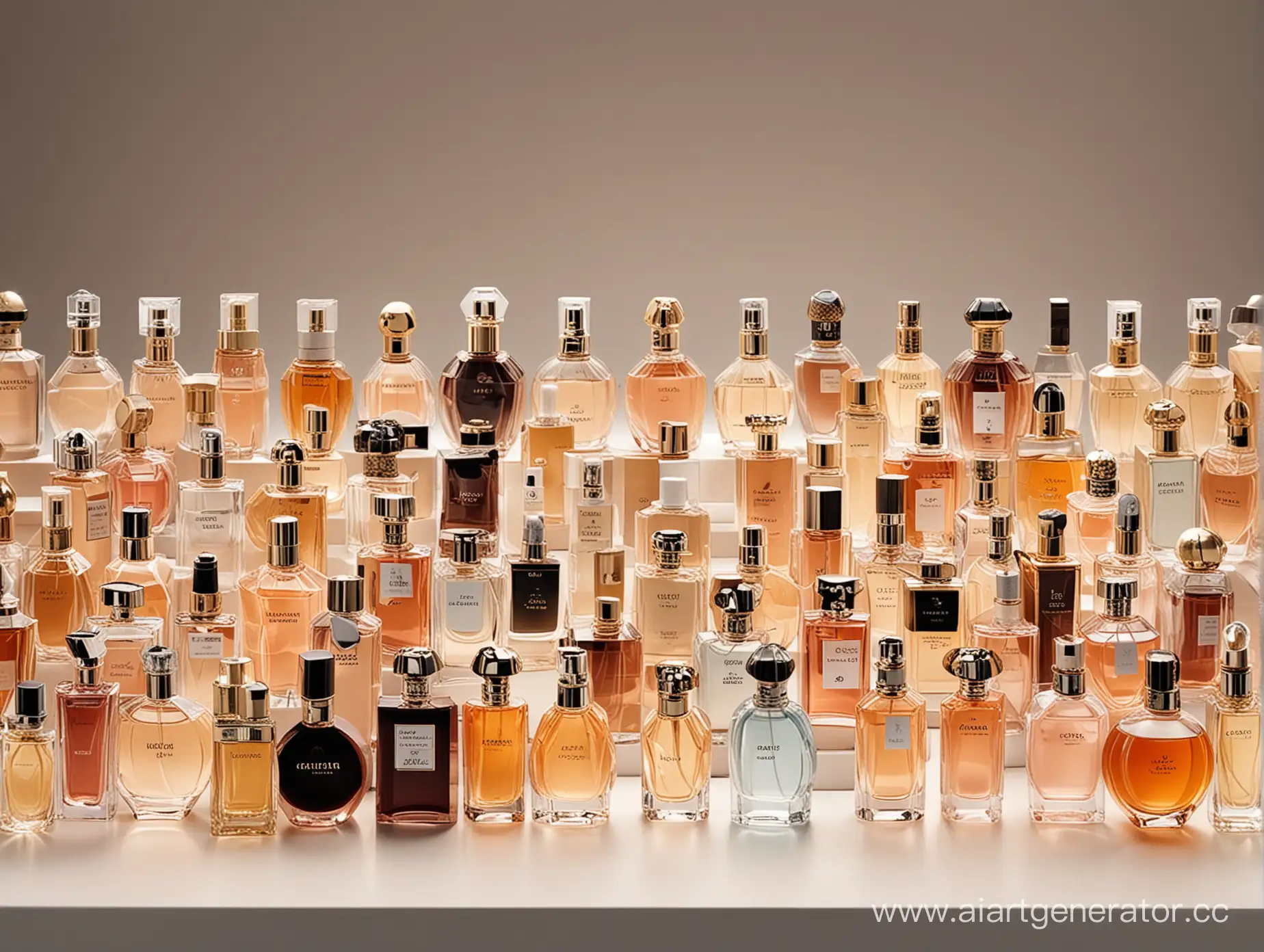 Luxurious-Branded-Perfumes-Display
