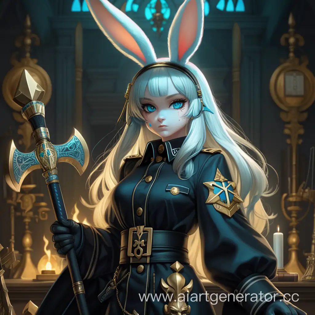 Mystical-Chemist-and-Military-Commander-Bunny-with-Satanic-Axe